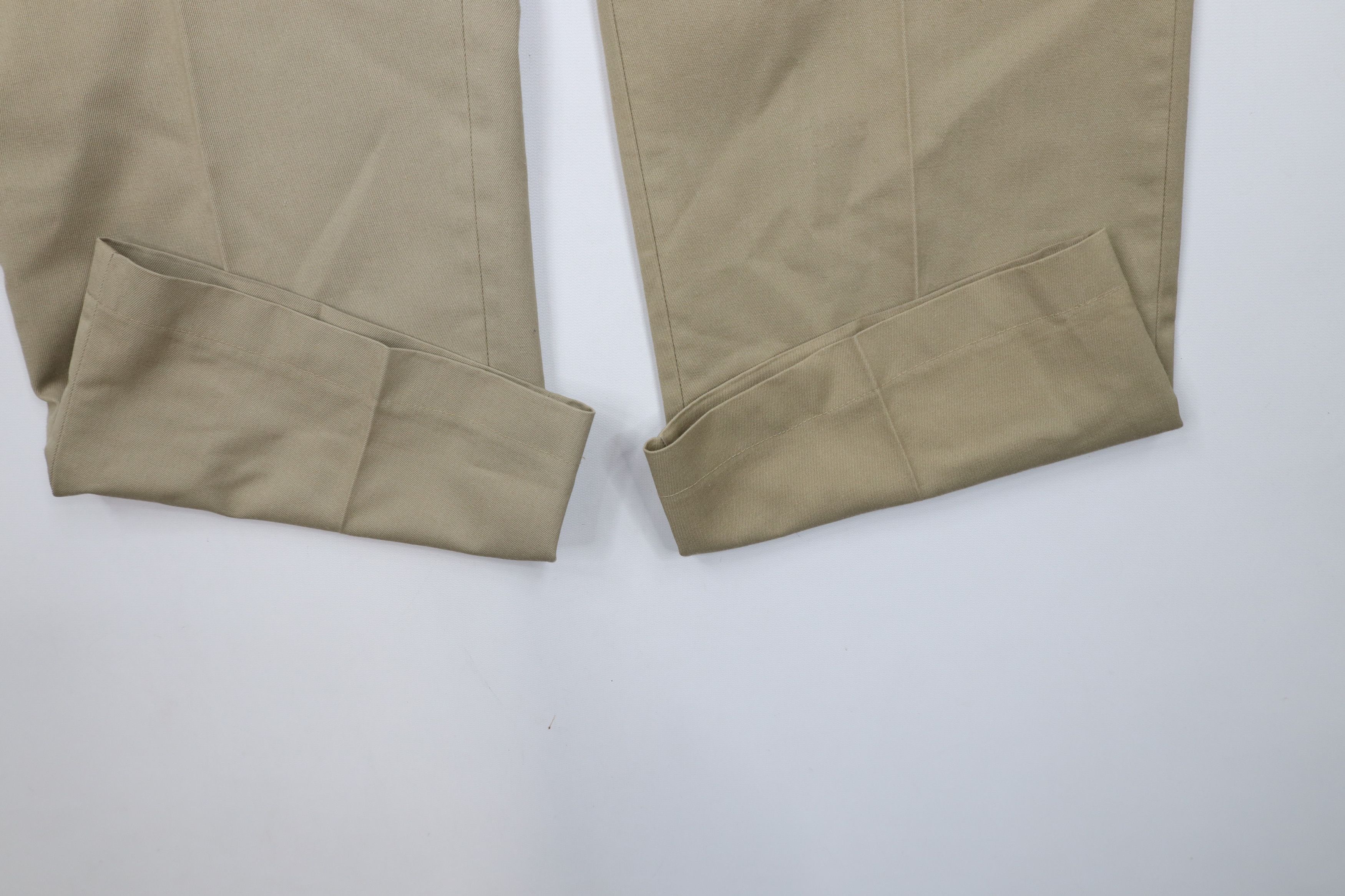 Vintage Vintage 70s OshKosh B'Gosh Wide Leg Chino Pants Beige USA Size US 36 / EU 52 - 5 Thumbnail