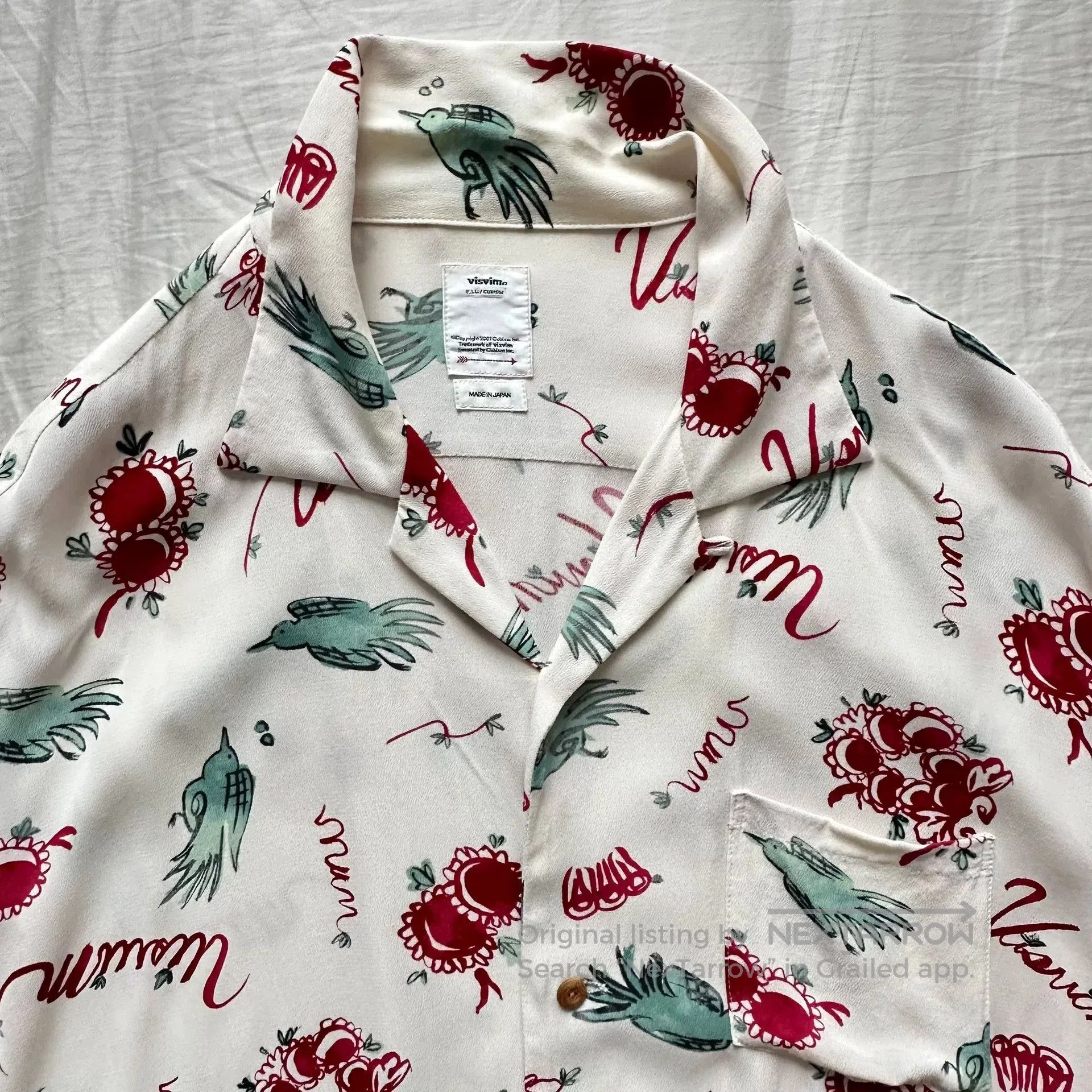 Visvim VISVIM WALLIS SHIRT SS SUNNYBIRD. Size US XL / EU 56 / 4 - 6 Thumbnail