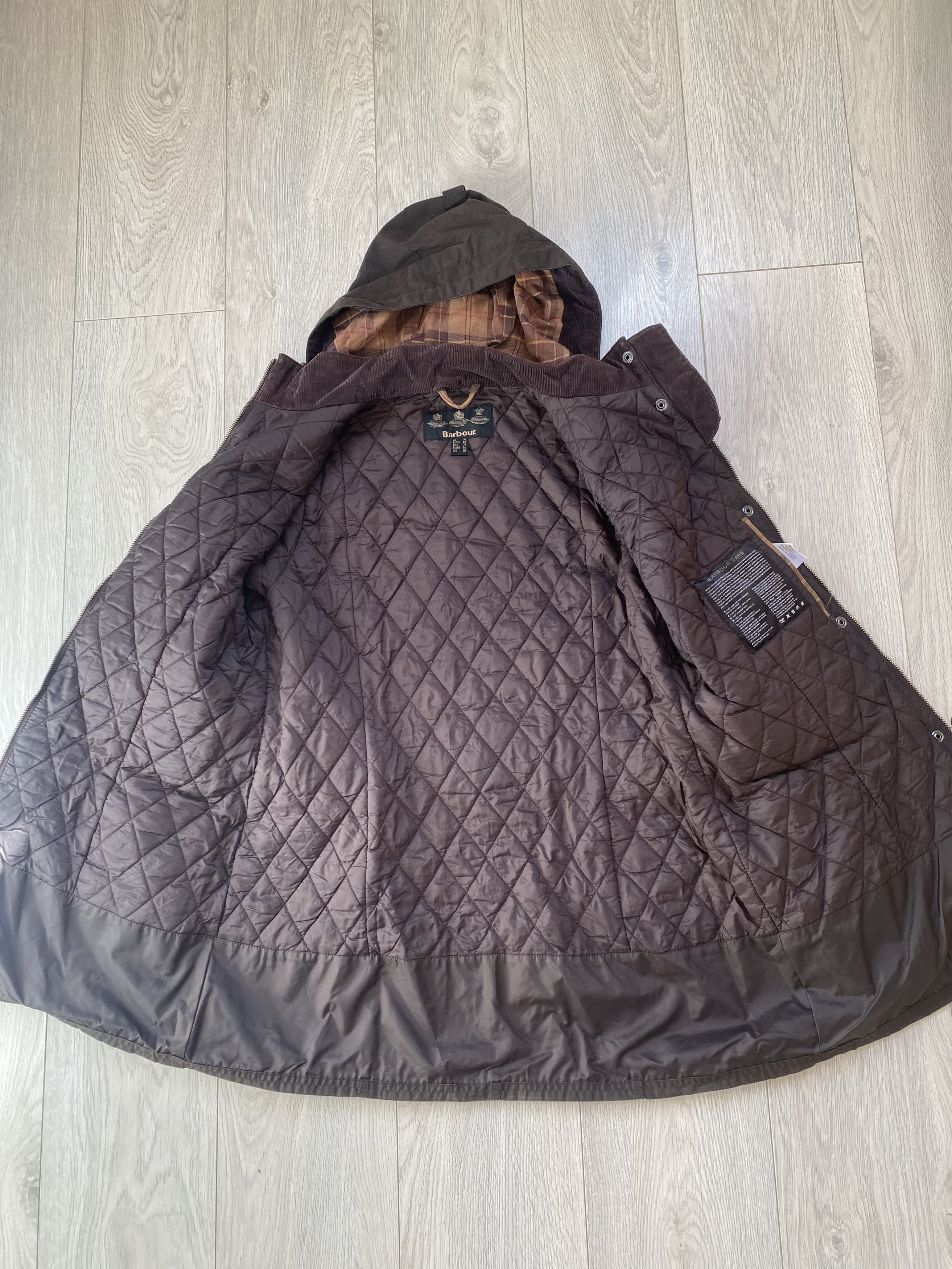 Barbour Barbour Waxed Rebel Jacket Size Us 14 Size XL / US 12-14 / IT 48-50 - 4 Thumbnail