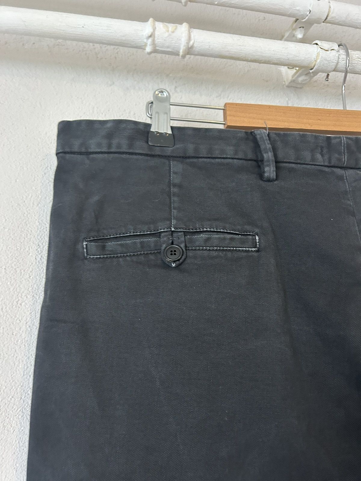 Prada Prada Black Cotton Blend Chinos - Size 58 Size US 40 / EU 56 - 9 Thumbnail