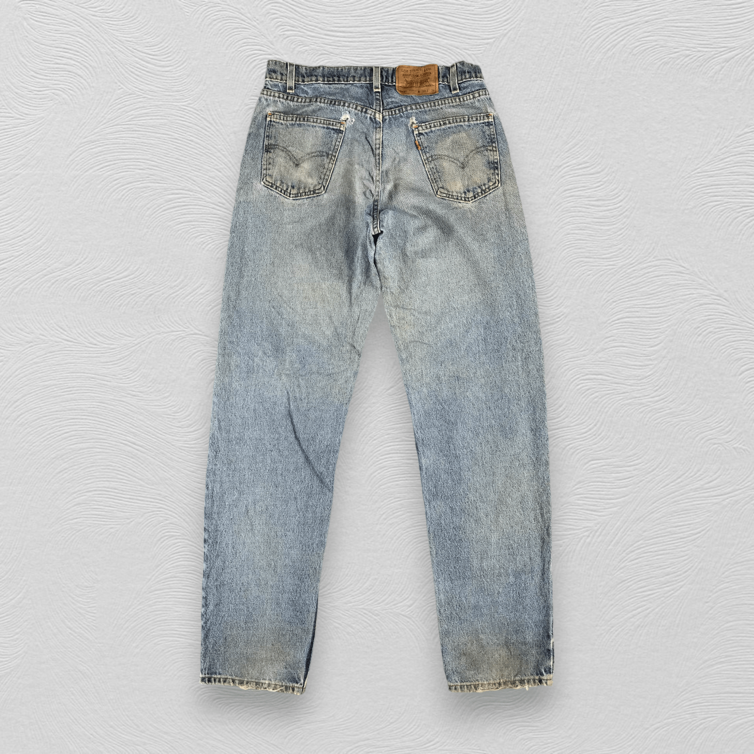 Levi's Vintage 90s Levis 550 Jeans Rusty Wash Denim KJ1089 Size US 32 / EU 48 - 2 Thumbnail
