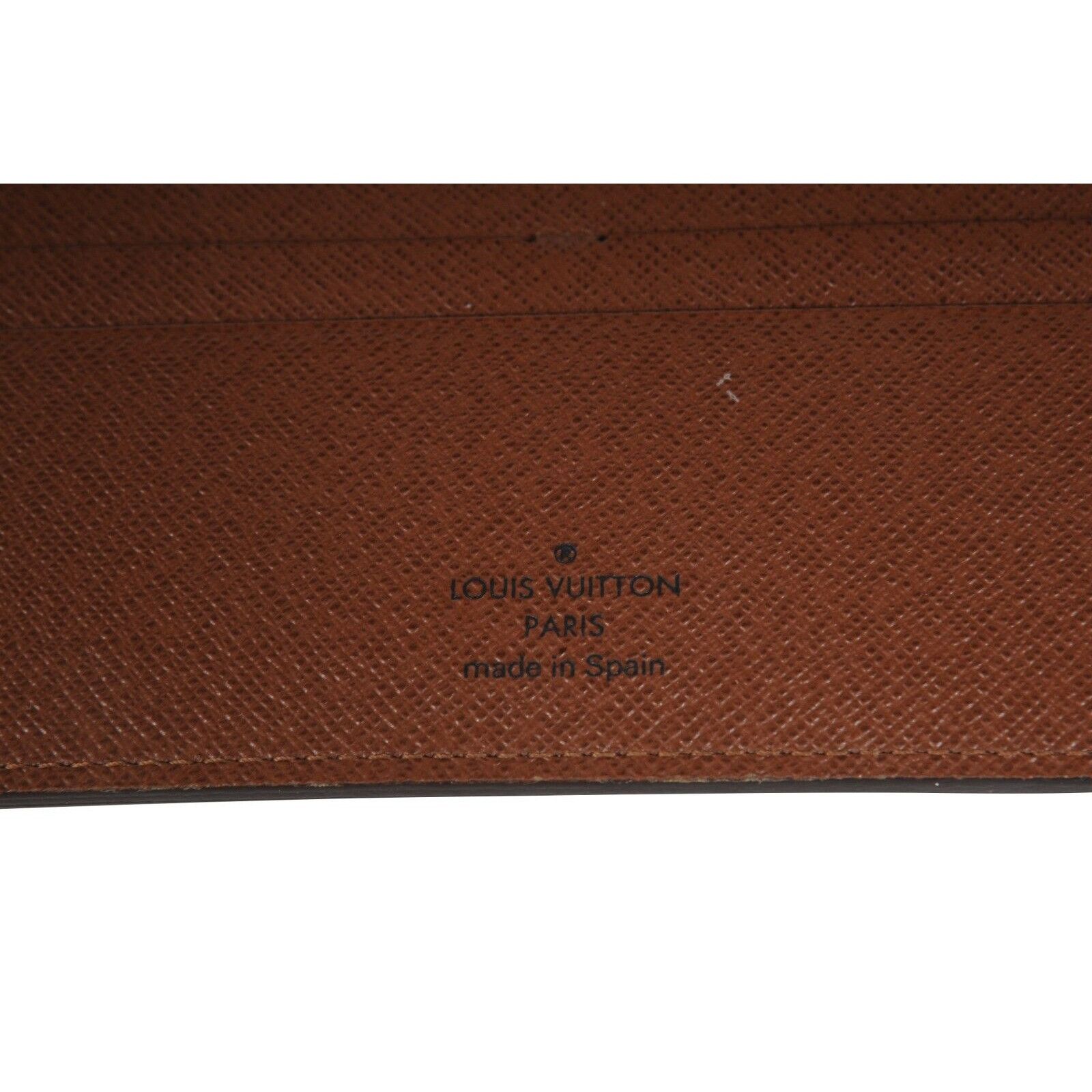 Louis Vuitton Ikat Wallet Brown Lv Logo Monogram Zip Long Canvas Size ONE SIZE - 10 Thumbnail