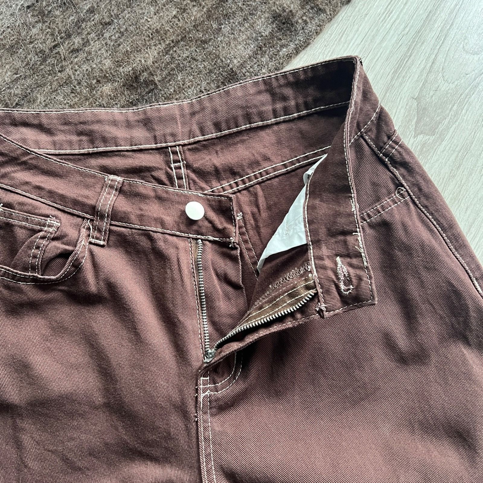 Cowboy Equipment Musera Embroidered Wide Leg Western Y2K Cowboy Jeans 9620AC Size 27" / US 4 / IT 40 - 4 Thumbnail
