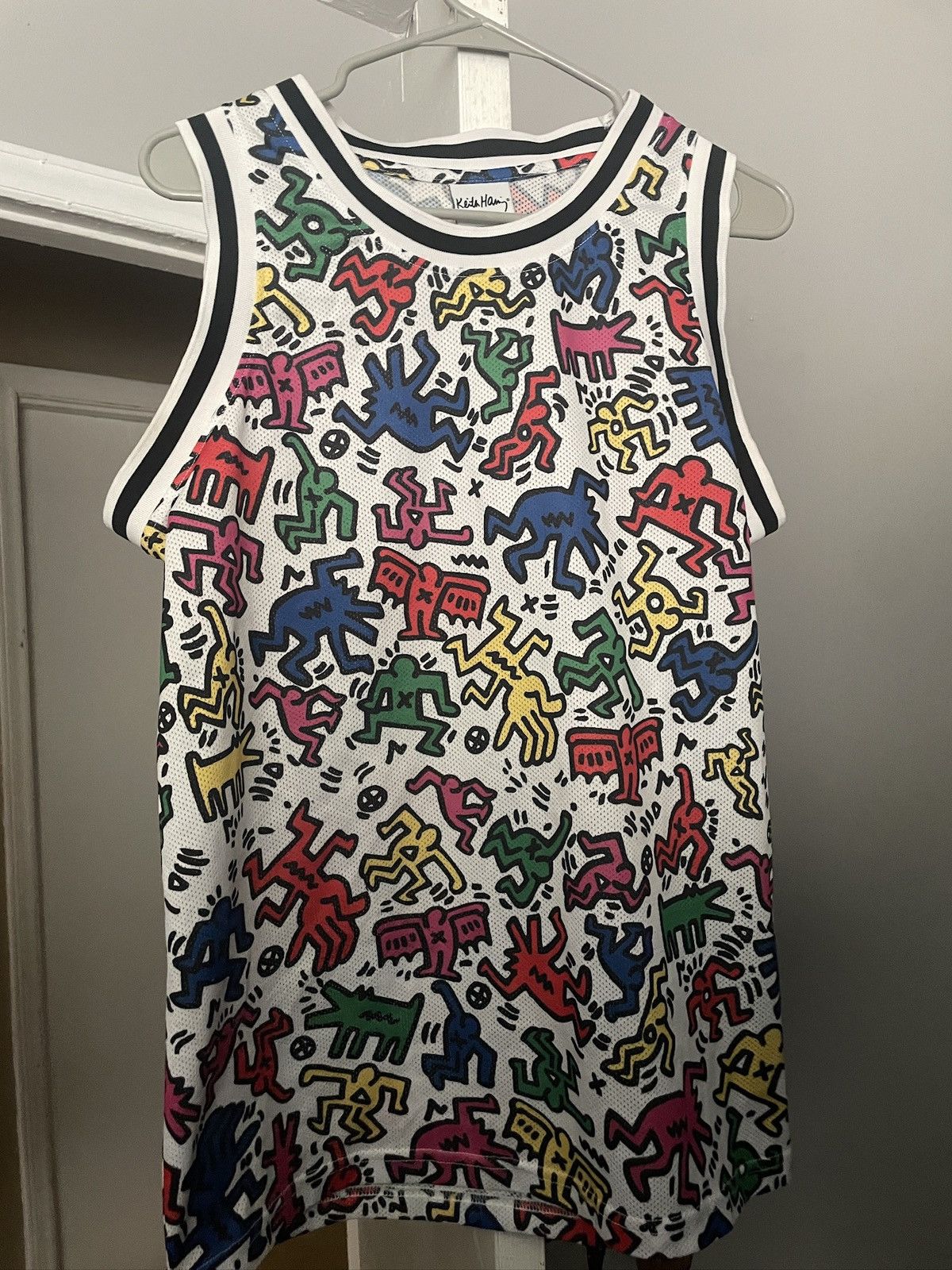 Keith Haring Keith Haring Multicolor Jersey Size Medium Size US M / EU 48-50 / 2 - 1 Thumbnail
