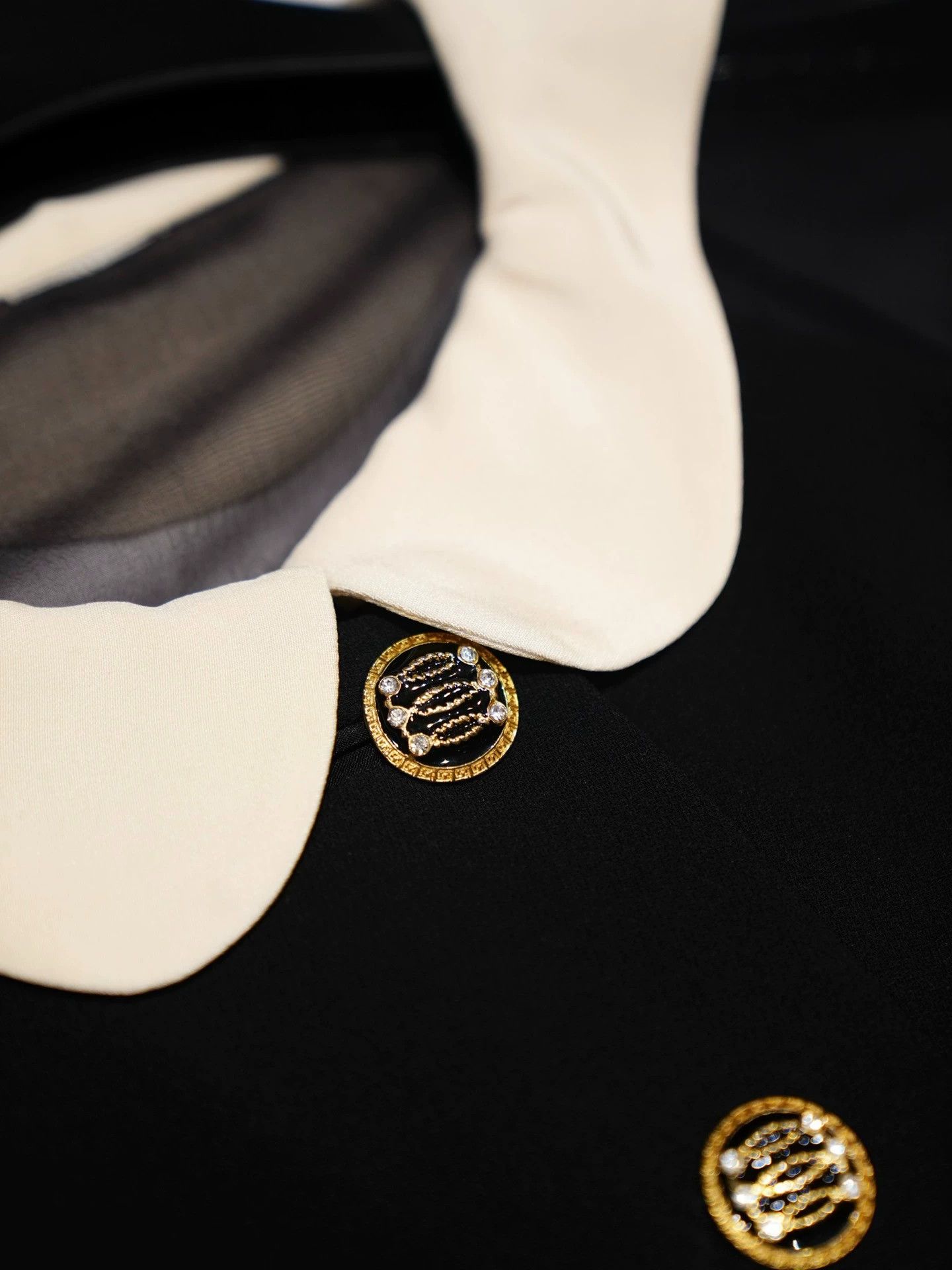 Versace Versace Silk-Wool Colorblock Blazer 44 (M/L) Size M / US 6-8 / IT 42-44 - 8 Thumbnail