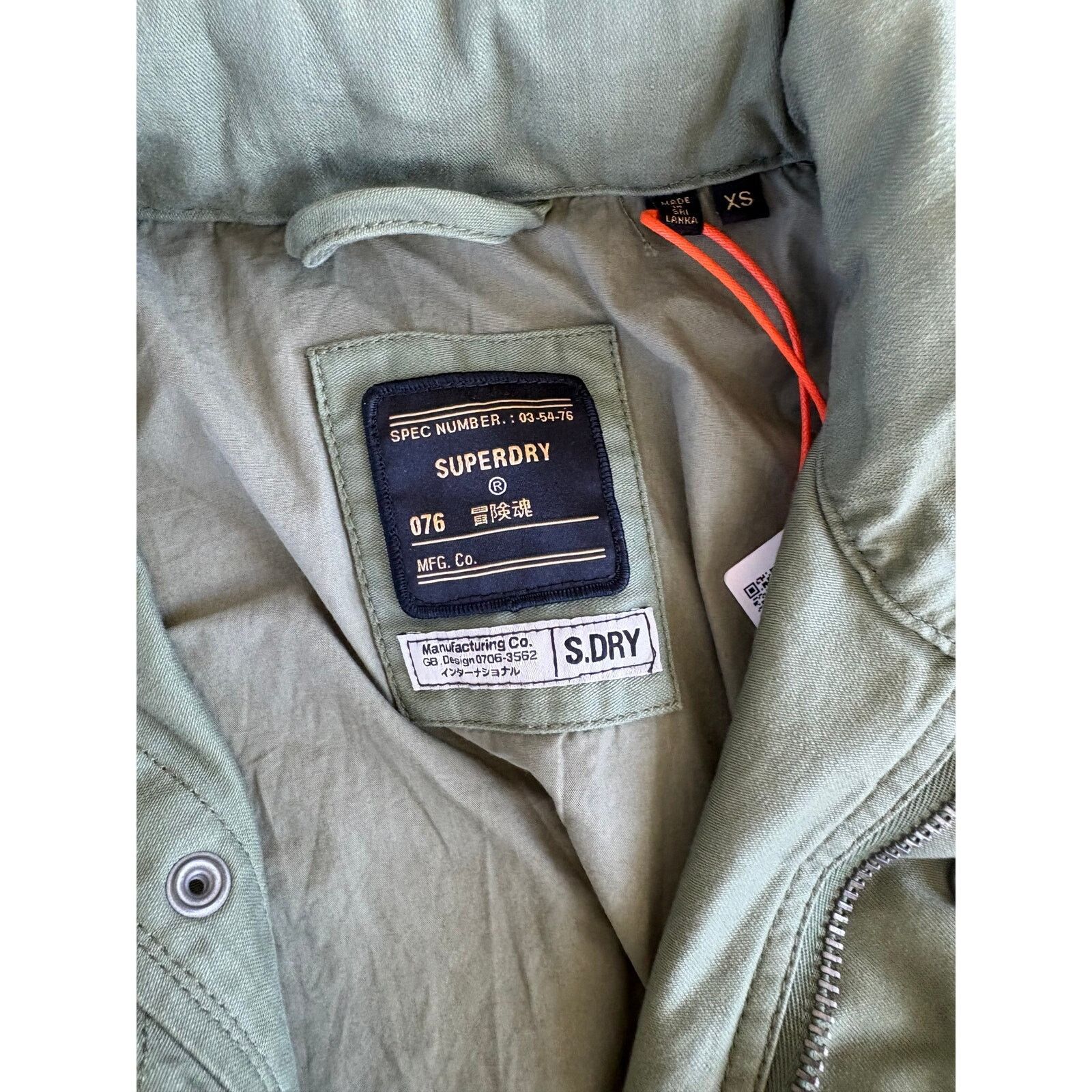 Superdry Green and khaki superdry jacket Size US XS / EU 42 / 0 - 6 Thumbnail