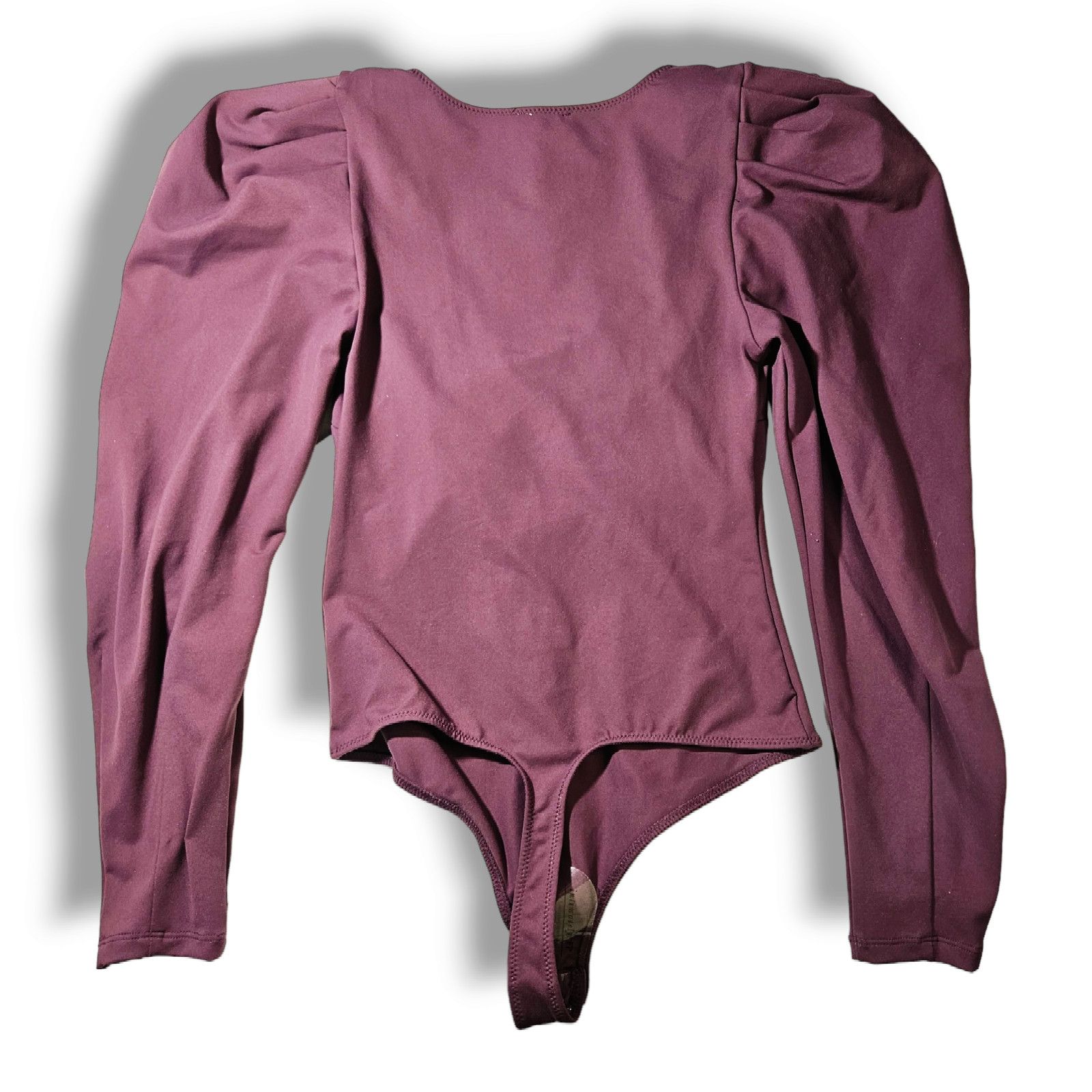 Free People NWOT Free People Va Va Voop Bodysuit Sz. XS [0-2] Wine Size XS / US 0-2 / IT 36-38 - 4 Thumbnail