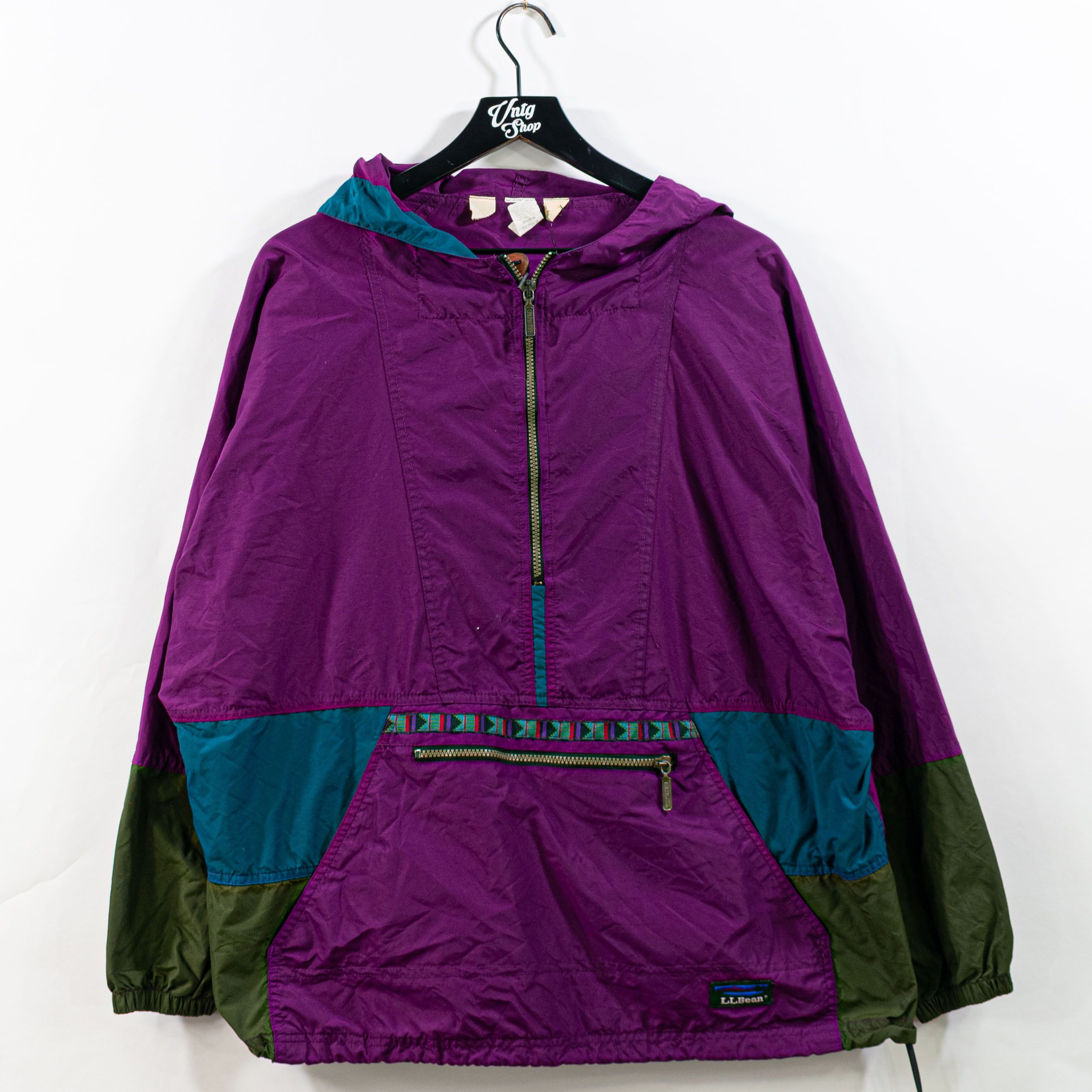 Ll bean aztec on sale anorak