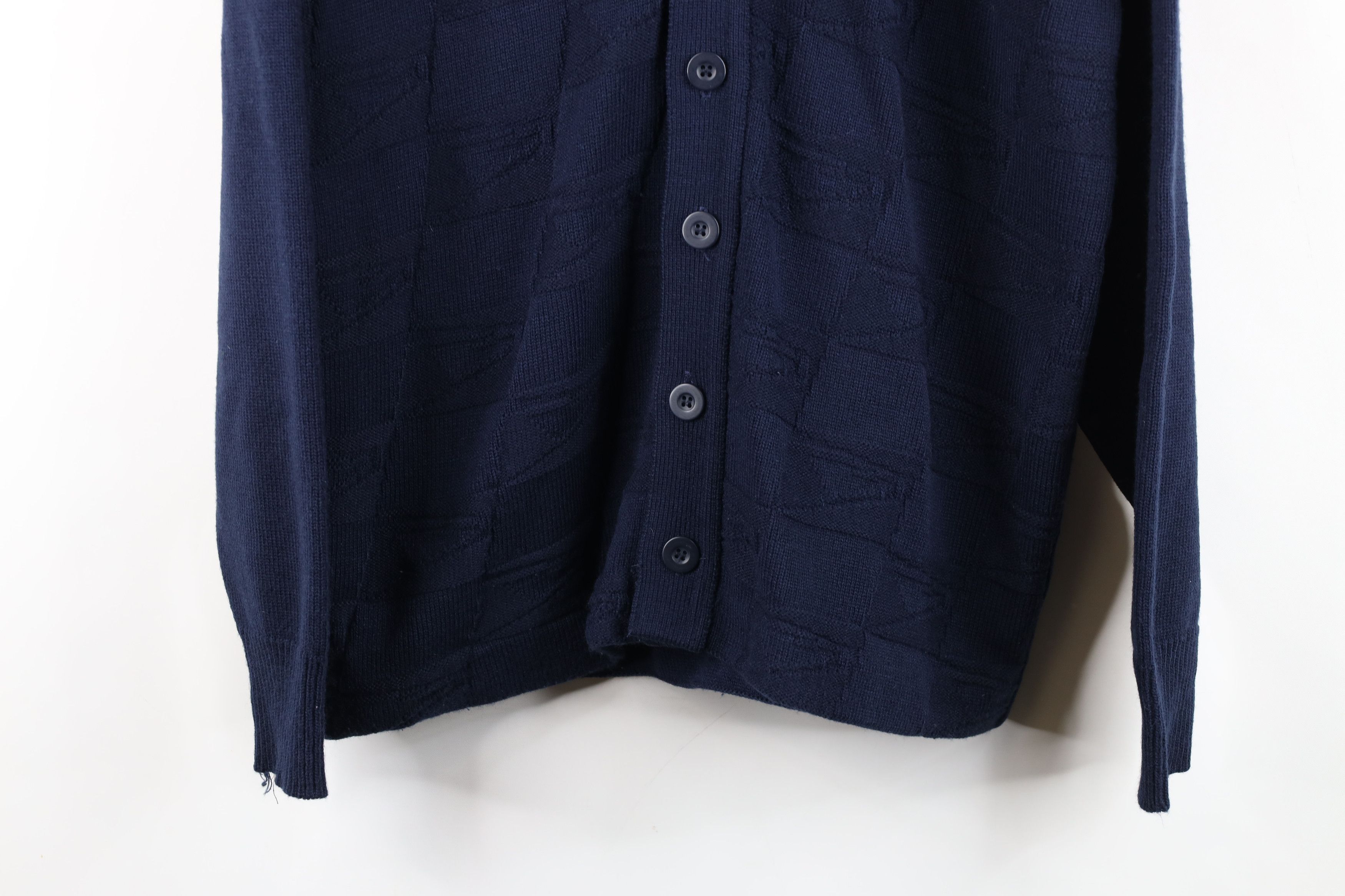 Vintage Vintge 90s Postal Service Eagle Knit Cardigan Sweater USA Size US L / EU 52-54 / 3 - 3 Thumbnail