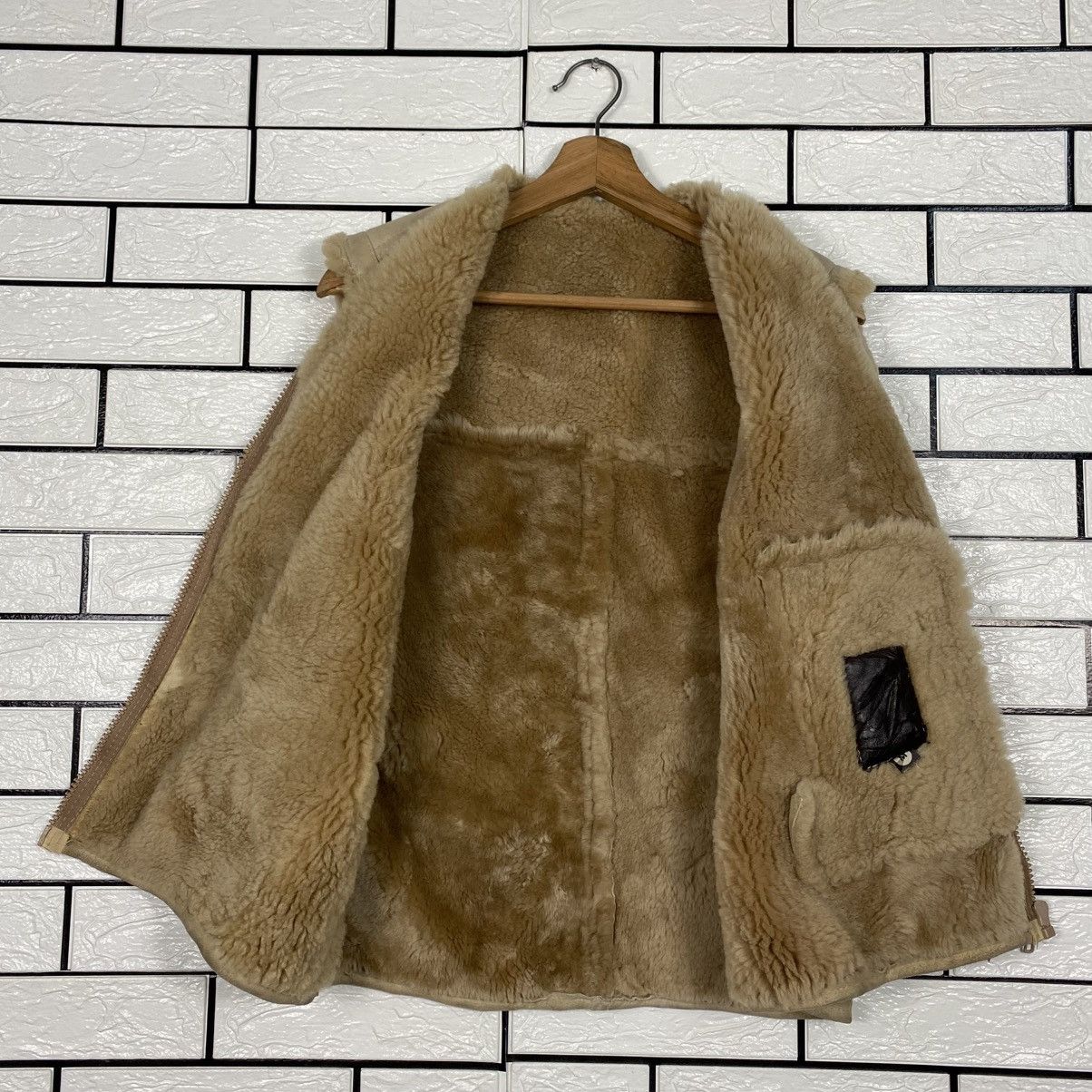 Japanese Brand 📌Vintage Blanket Shearling Leather Jacket Issey Miyake Size US M / EU 48-50 / 2 - 15 Thumbnail