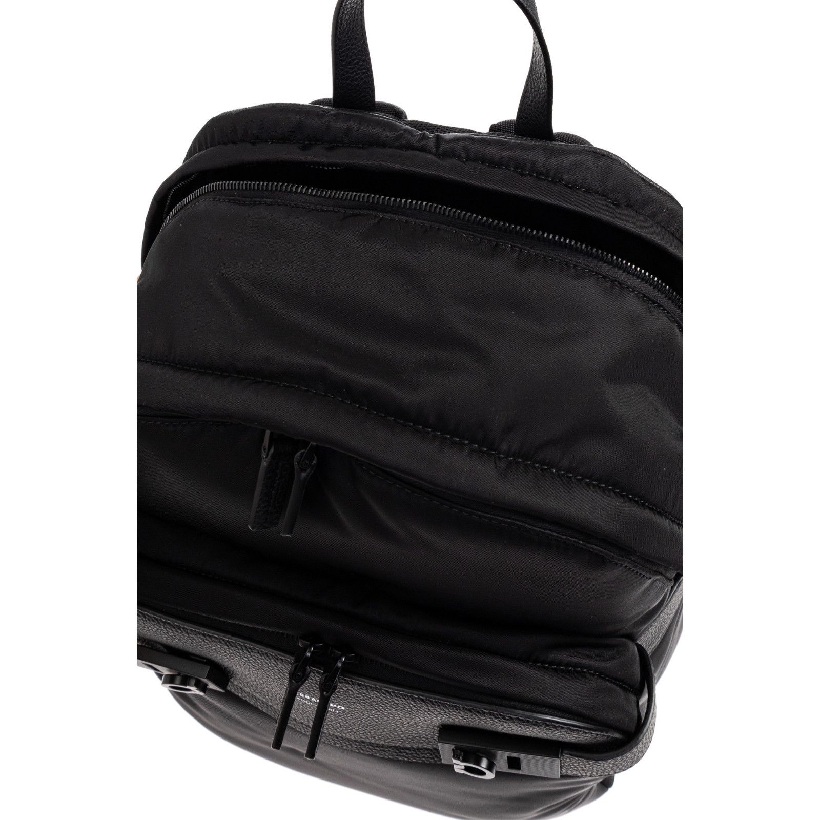 Salvatore Ferragamo FERRAGAMO Black Grained Leather Backpack New & Authentic Size ONE SIZE - 4 Thumbnail