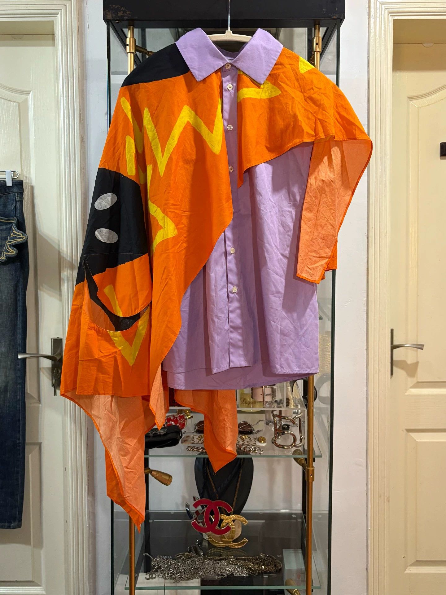Walter Van Beirendonck Walter Van Beirendonck W&LT23ss Irregular Caped Top M NWT Size US M / EU 48-50 / 2 - 4 Thumbnail