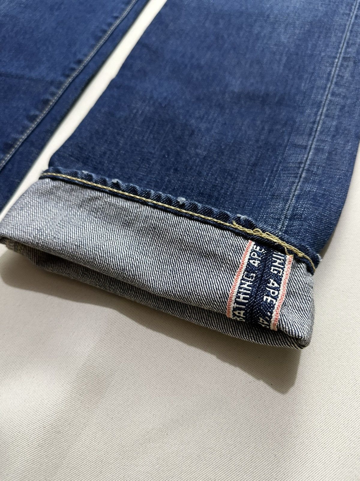 Bape A Bathing Ape Denim Size US 34 / EU 50 - 8 Thumbnail