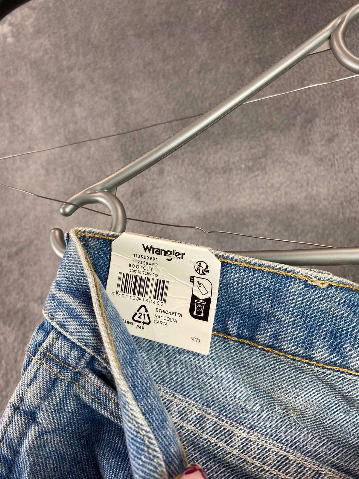 Wrangler Wrangler Cowboy Straight Leg Jeans 34/32 Size US 34 / EU 50 - 4 Thumbnail