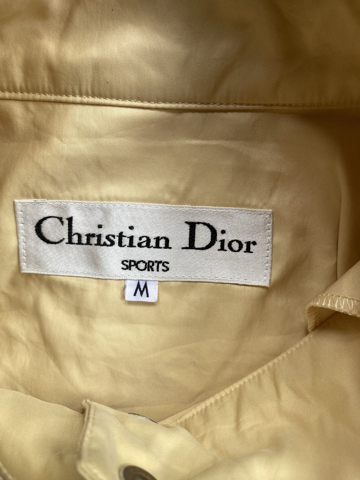Dior Christian Dior sports beige logo jacket Size US M / EU 48-50 / 2 - 11 Thumbnail