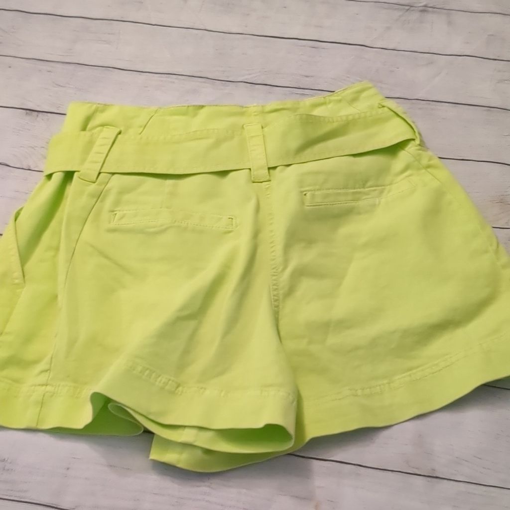 Tanya Taylor Tanya Taylor lime shorts size 0 Size 25" / US 0 / IT 36 - 4 Thumbnail
