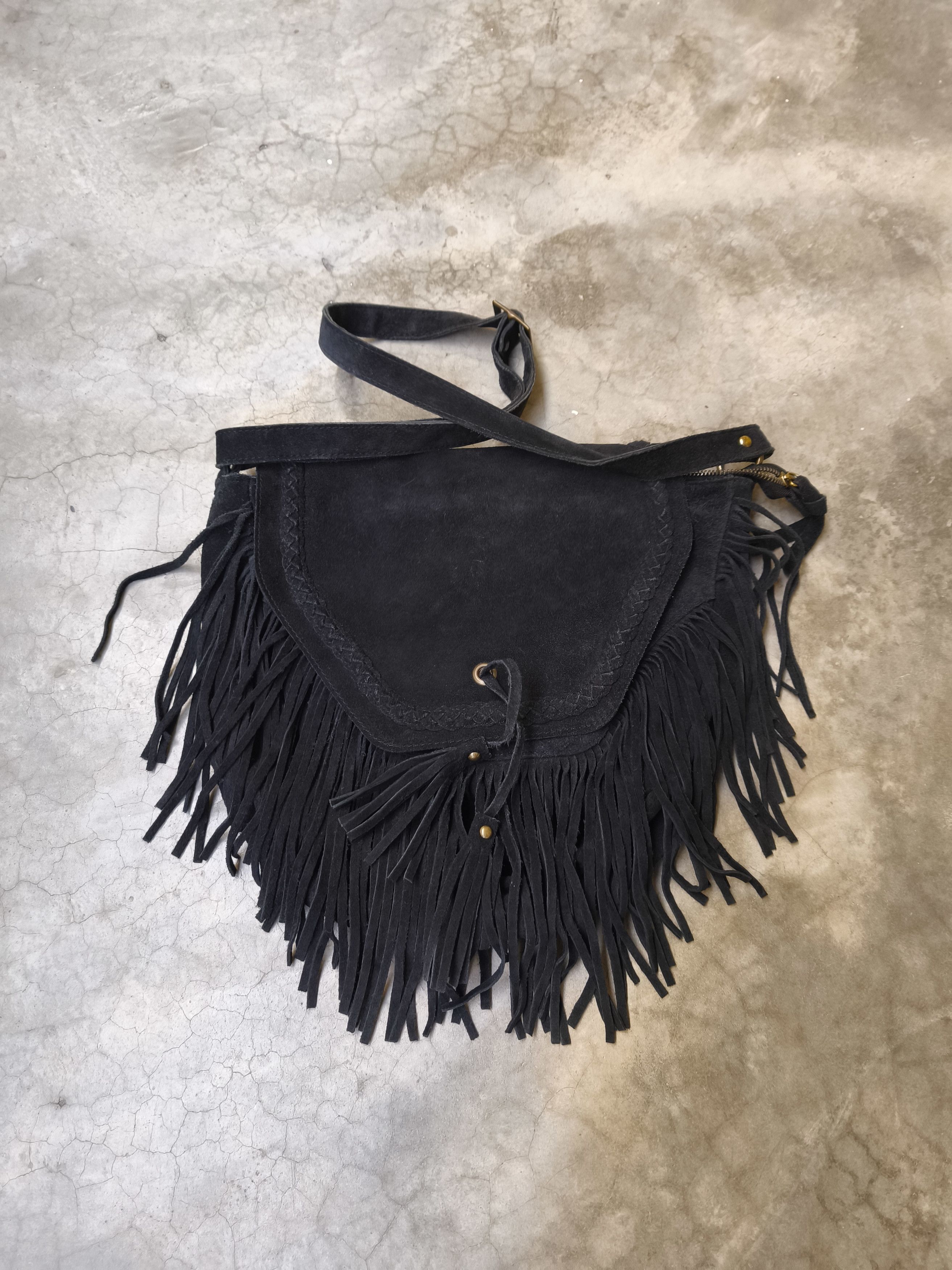 KMRii × Le Grande Bleu (L.G.B.) × Tornado Mart GOA Native bag suede Size ONE SIZE - 1 Thumbnail