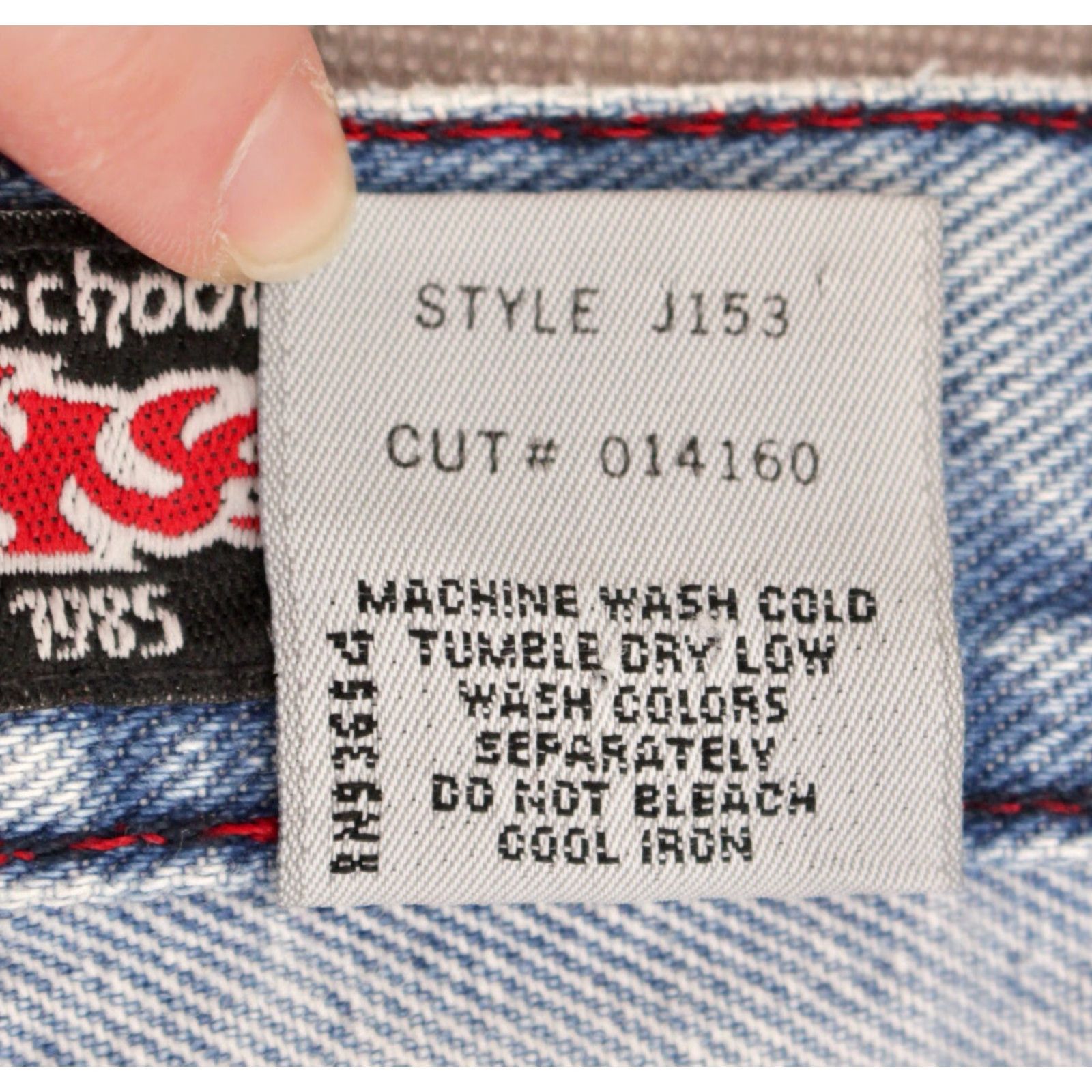JNCO JNCO Jeans Men's VTG 1990s Wide Leg Sz 33x32 Blue 90s Basics Mens Size US 33 - 6 Thumbnail