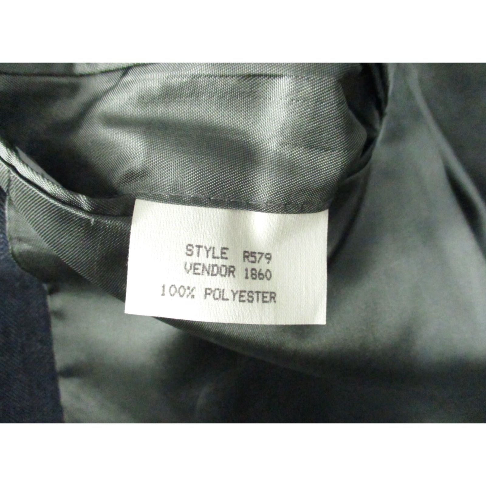 Vintage VINTAGE LL Bean Men's 40R Sport Coat 2-Button Charcoal Blazer Jacket Double Vent Size 40R - 7 Thumbnail