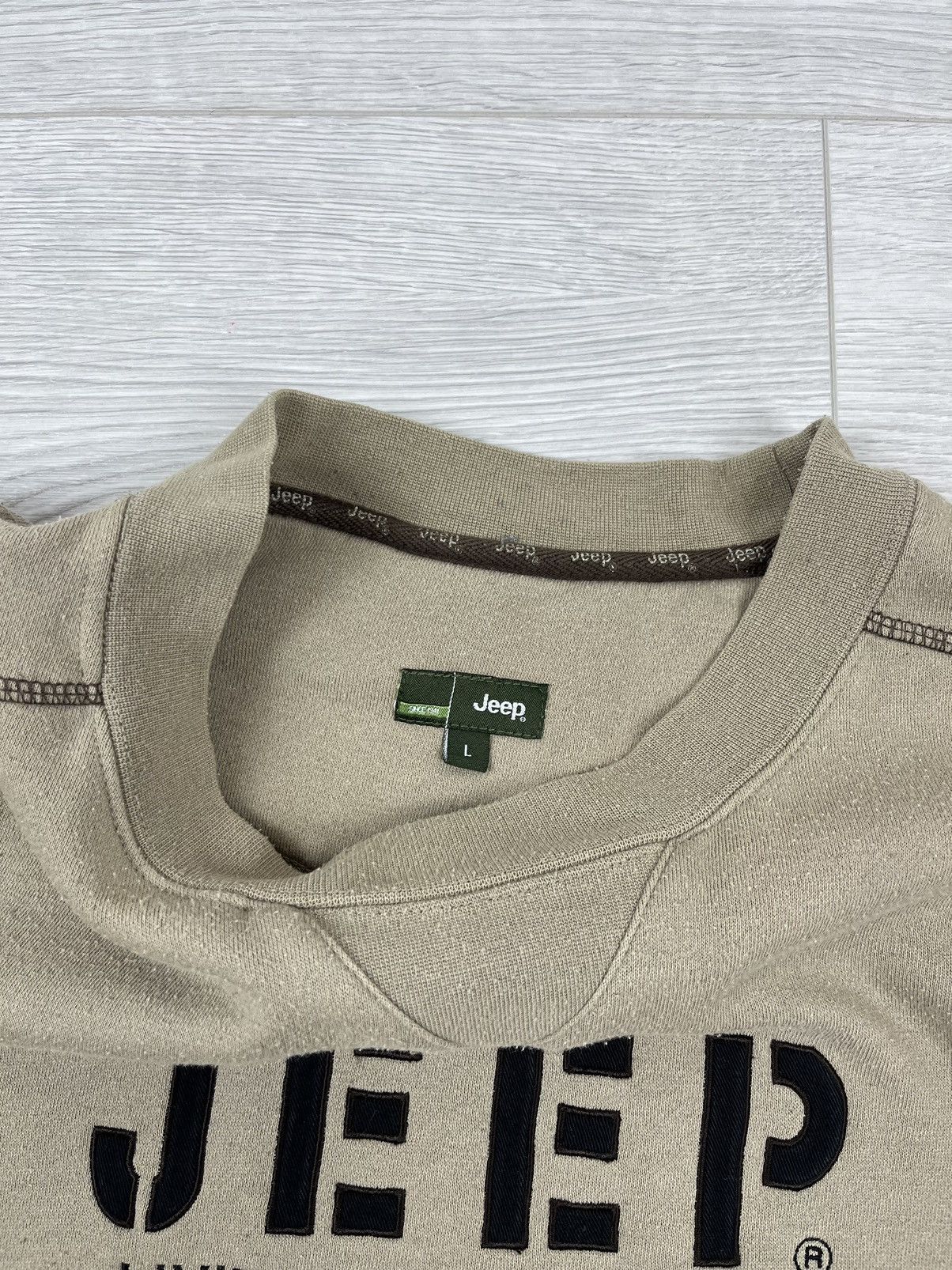 Jeep × Vintage Jeep Vintage 00s Logo Racing Sweatshirt Size US L / EU 52-54 / 3 - 5 Thumbnail