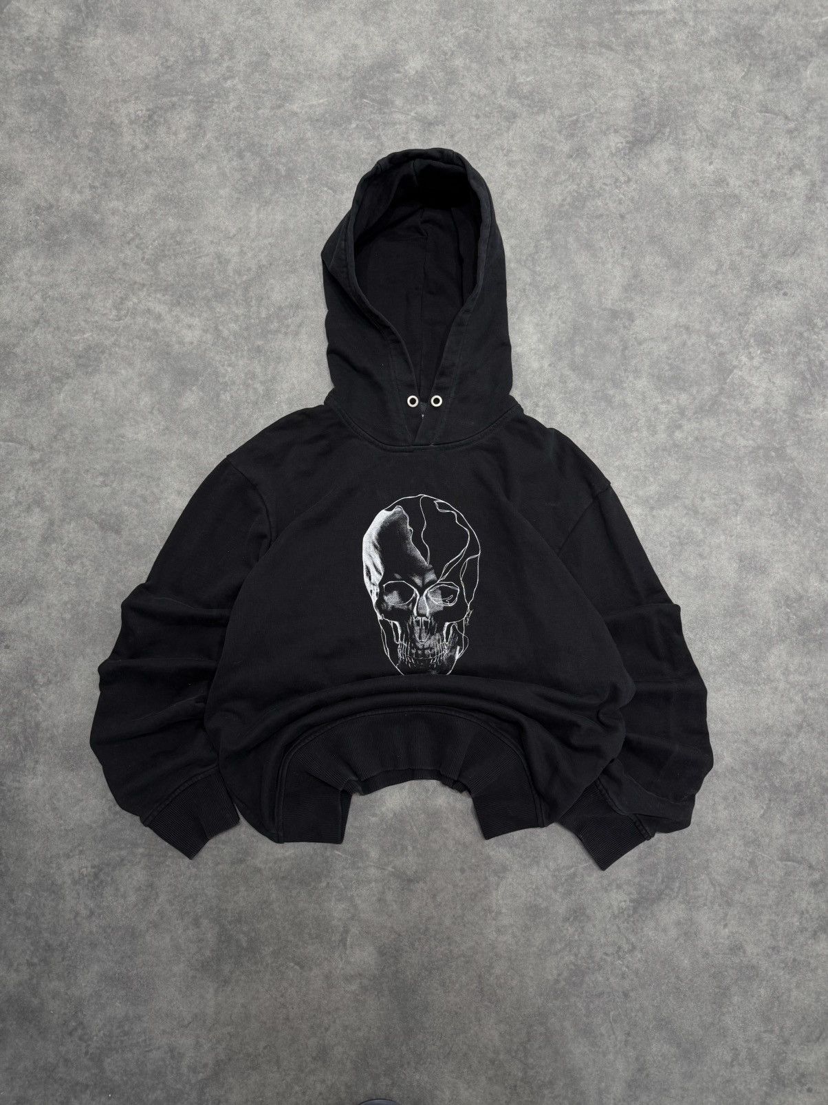 Just Cavalli Hoodie just cavalli big skull center logo goth emo vibe Size US L / EU 52-54 / 3 - 1 Thumbnail