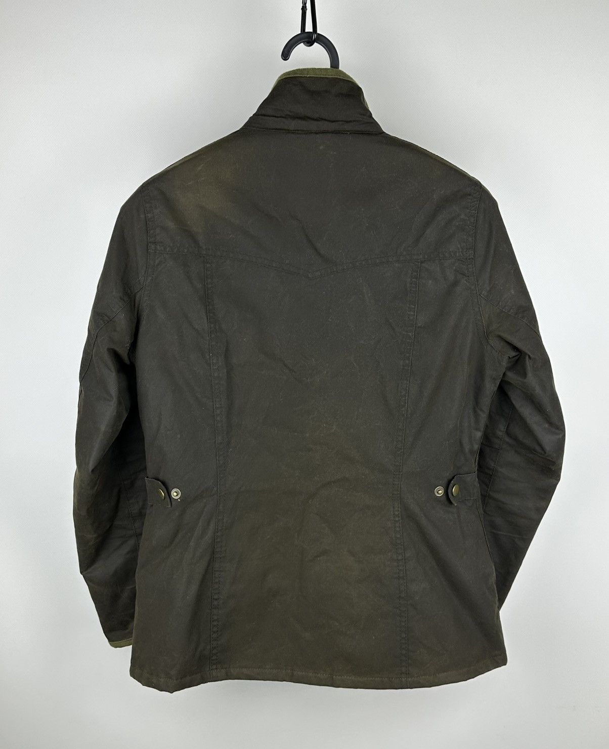 Barbour BARBOUR Olive Retail Morris Wax Jacket Medium Liberty Floral Size M / US 6-8 / IT 42-44 - 3 Thumbnail