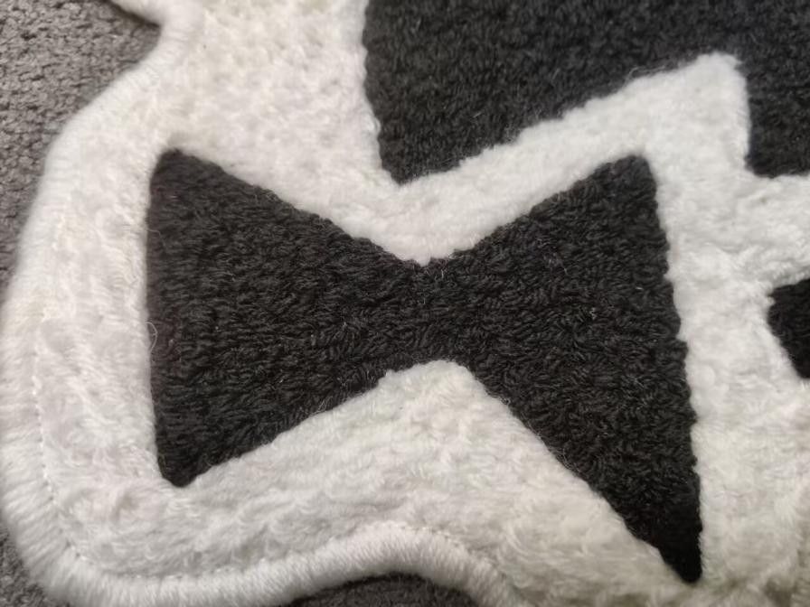 Other PlayBoy Bunny Wool Thread Carpet Black Size ONE SIZE - 4 Thumbnail