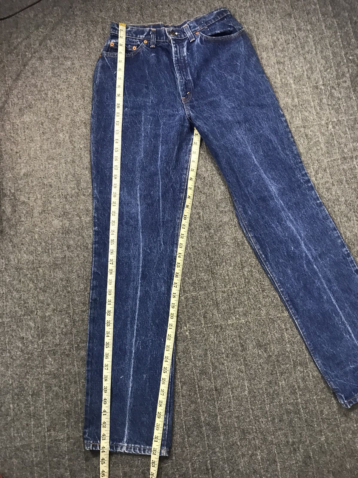 Levi's Vintage Clothing Levi's Strauss 80s 505 26505-0217 Talon Zip Denim Jeans Size 27" / US 4 / IT 40 - 16 Thumbnail