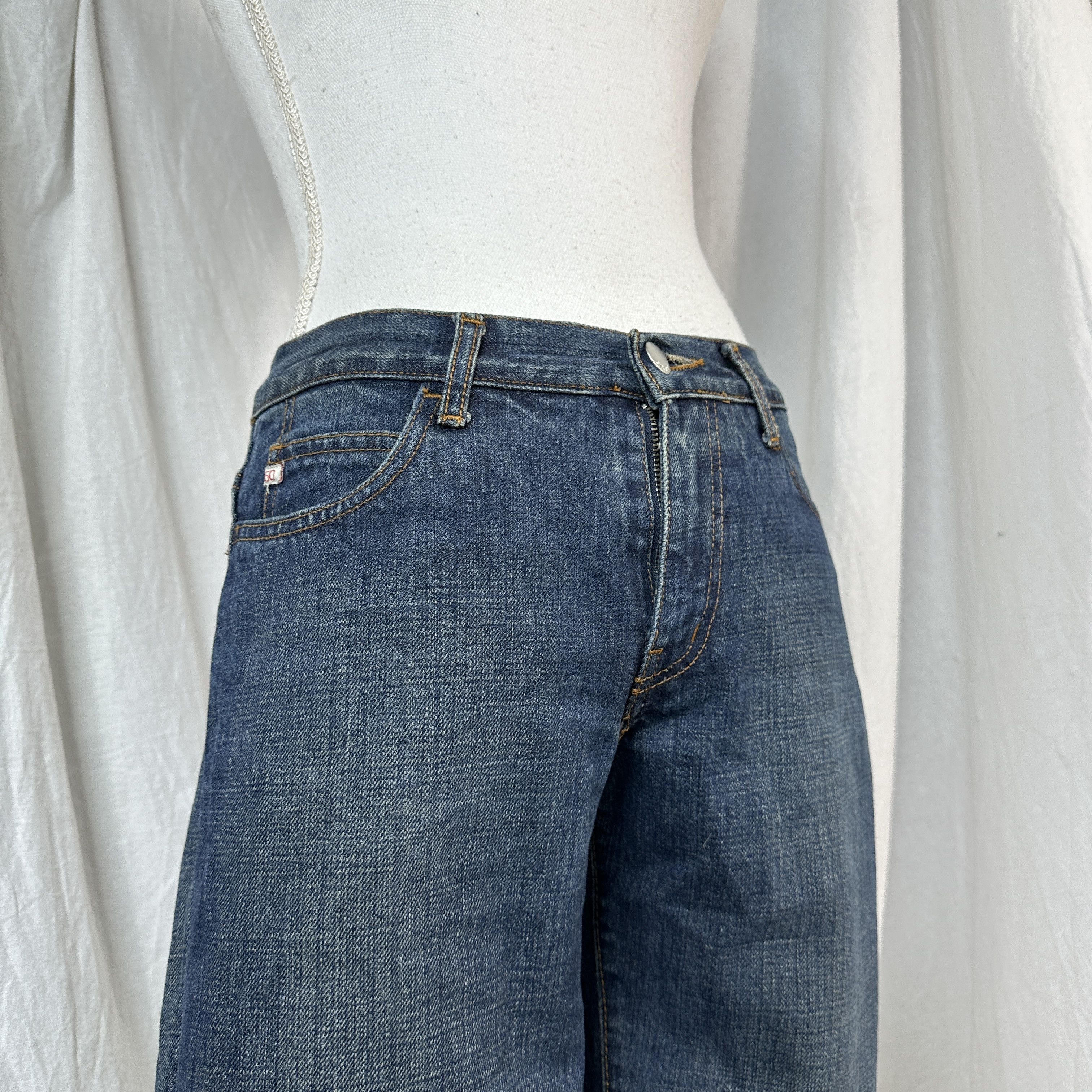 Miss Sixty × Vintage Vintage Denim Casual Miss Sixty Flared Y2K Jeans Size 25" / US 0 / IT 36 - 5 Thumbnail