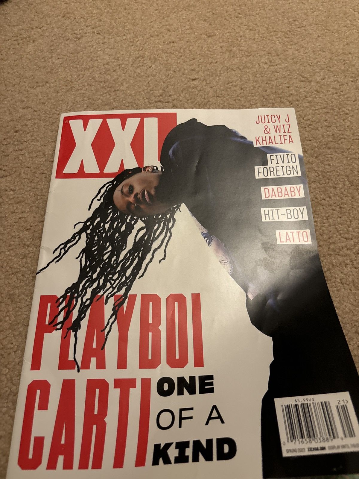 Streetwear Playboi Carti 2022 XXL Magazine (Rare) | Grailed