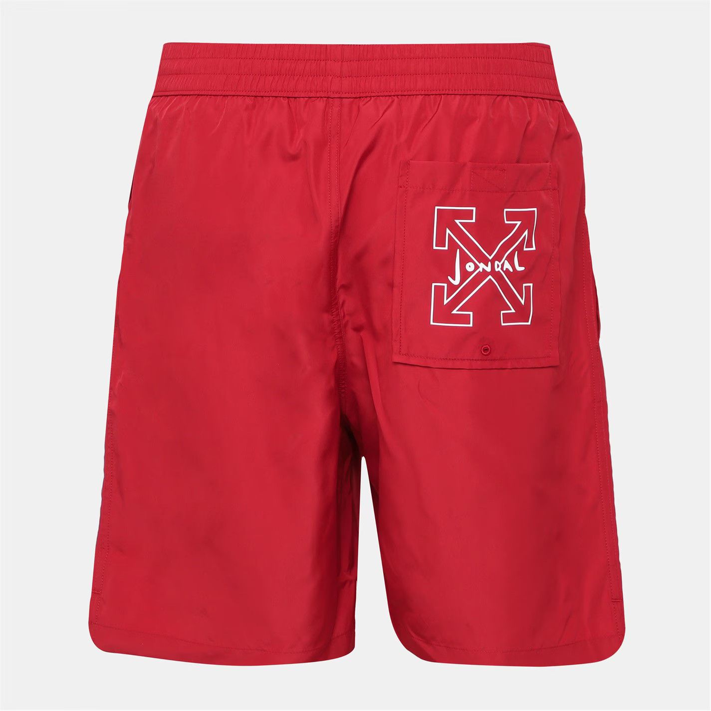 Off-White o1g2r1mq0326 Swim Shorts in Red Size US 30 / EU 46 - 2 Thumbnail