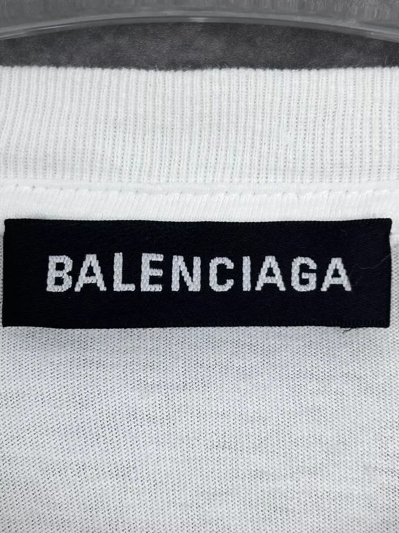 Balenciaga Balenciaga White Short Sleeve Casual T-Shirt-2506 Size US S / EU 44-46 / 1 - 7 Thumbnail