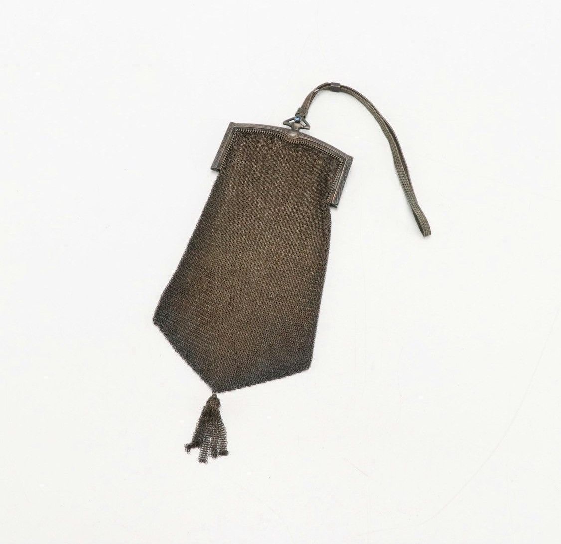 Other Antique Whiting & Davis Mesh Wristlet Purse, c.1915–1920 Size ONE SIZE - 1 Thumbnail