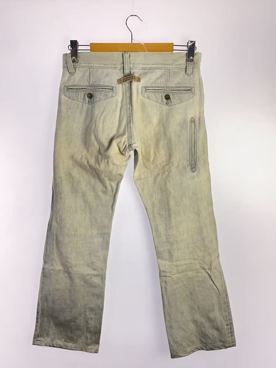 Jean Paul Gaultier Archive Distressed Straight Leg Denim Size US 30 / EU 46 - 2 Thumbnail