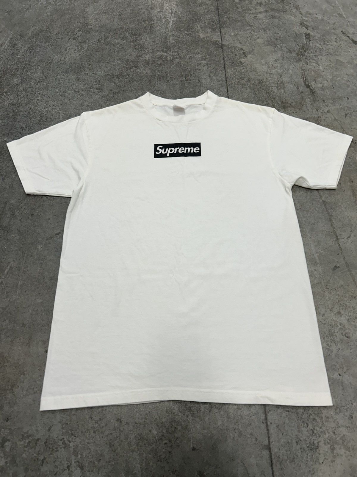 Supreme Paris Box Logo Tee | Grailed
