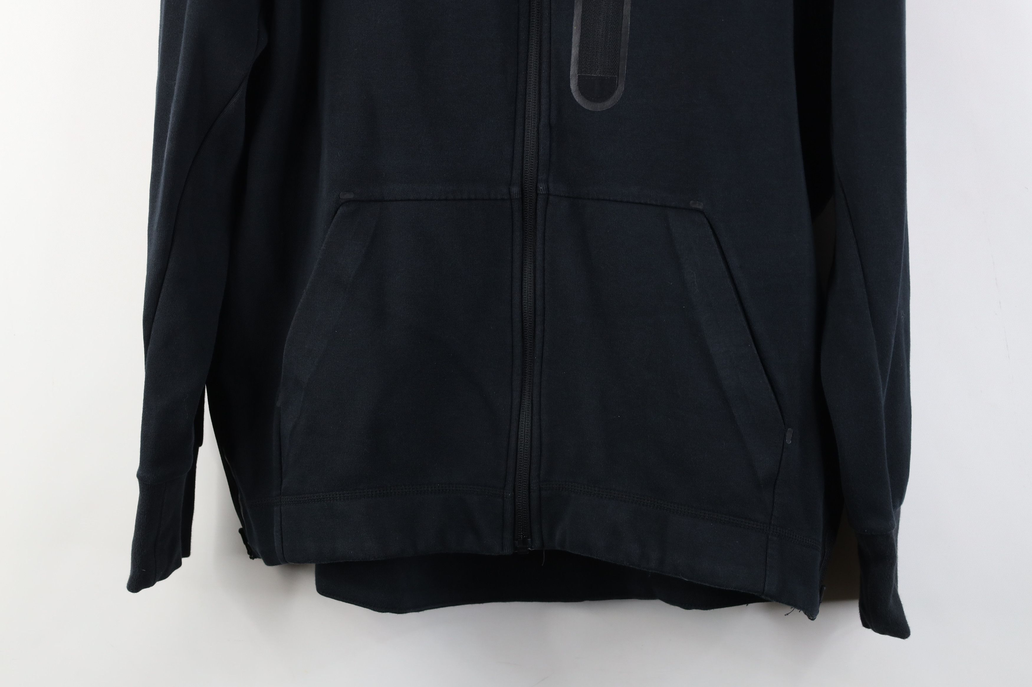 Nike Nike Tech Fleece Oversized Full Zip Hoodie Sweatshirt Black Size S / US 4 / IT 40 - 3 Thumbnail