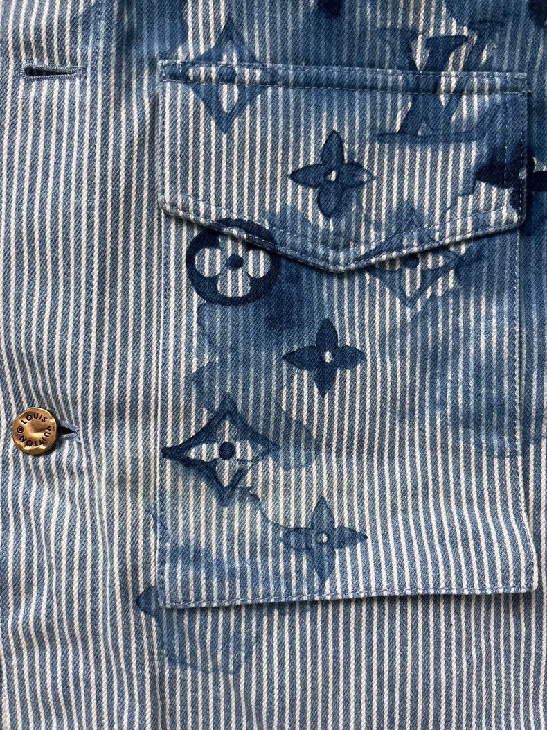 Louis Vuitton Louis Vuitton Presbyopic ink jacket with full print jacket Size US XL / EU 56 / 4 - 4 Thumbnail