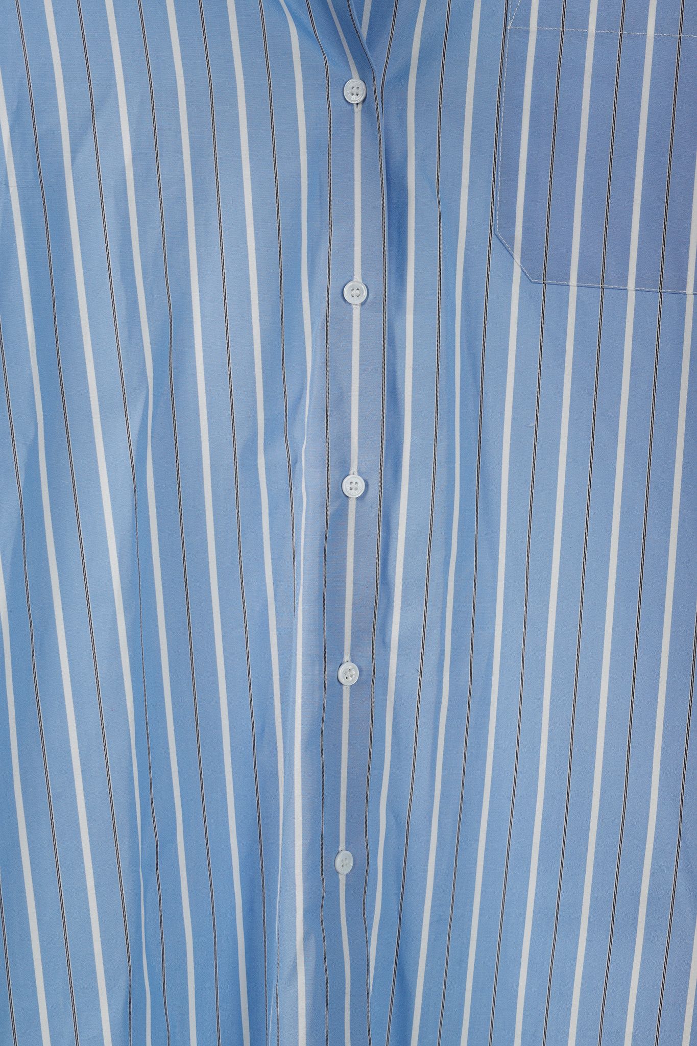 Weekend Max Mara Weekend Max Mara Nadar Striped Embroidered Cotton Shirt Size S / US 4 / IT 40 - 9 Thumbnail