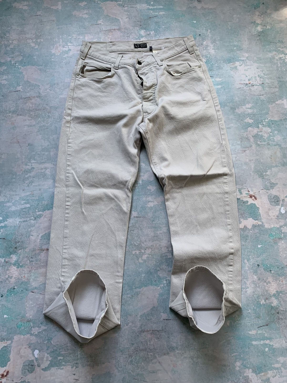 Armani Armani Jeans Y2K Eco-Wash Casual Denim Pants Hype 2000s Size US 34 / EU 50 - 2 Thumbnail