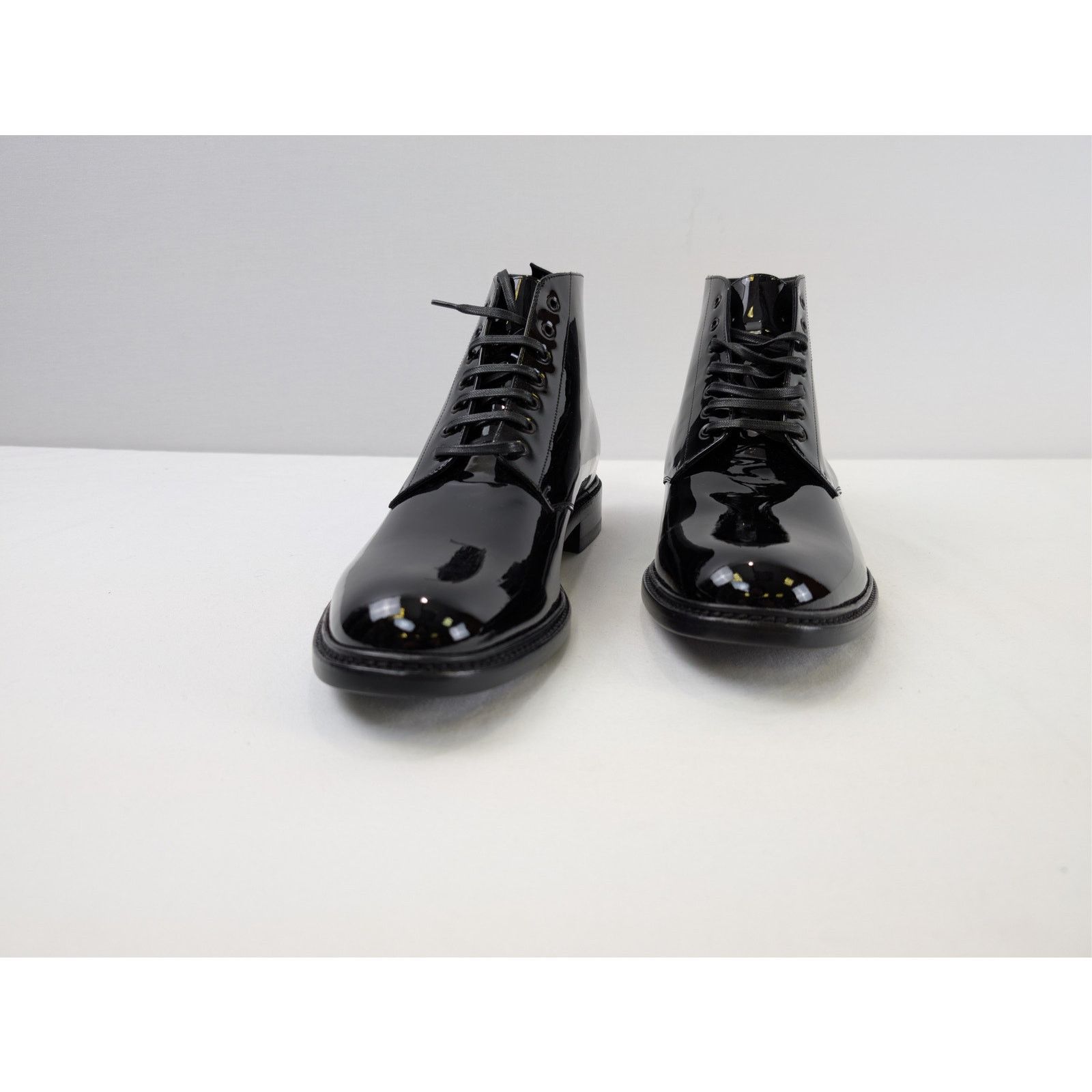 Saint Laurent Paris o1rshd1 Army 20 Lace up Boot in Black Size US 9.5 / EU 42-43 - 7 Thumbnail