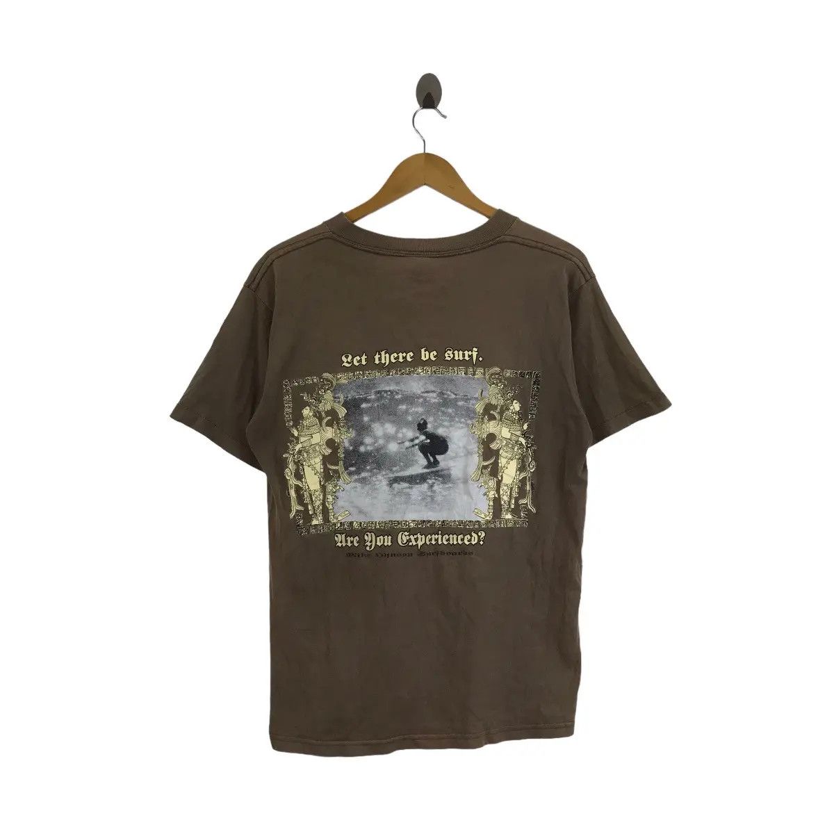 Vintage Vtg MIKE HYSON SURFBOARD Let The Be Surf Tee Shirt Are You Size US M / EU 48-50 / 2 - 1 Thumbnail