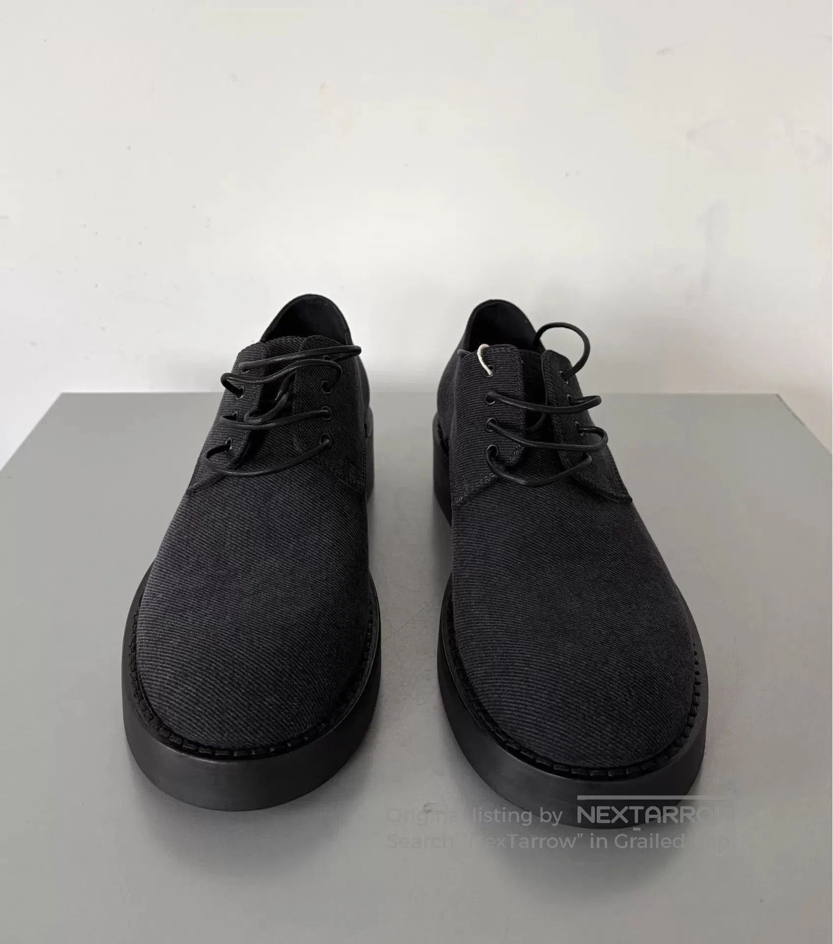 Ann Demeulemeester Black Lace-Up Formal Shoes Size 6.5. Size US 6.5 / EU 39-40 - 4 Thumbnail