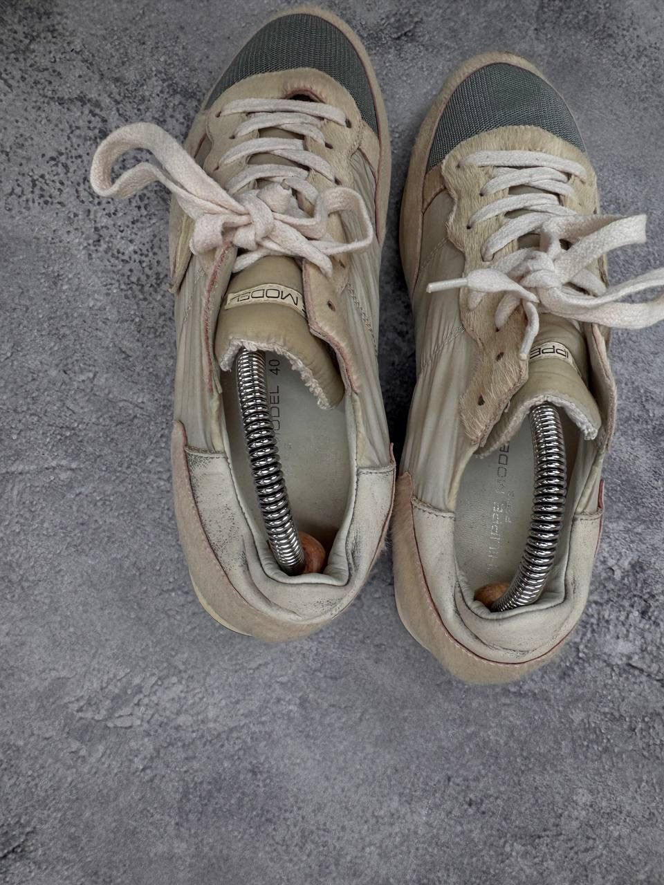 Visvim Philippe Model Men's Tropez Low Suede Mesh Sneakers Size 40 Size US 7.5 / EU 40-41 - 3 Thumbnail