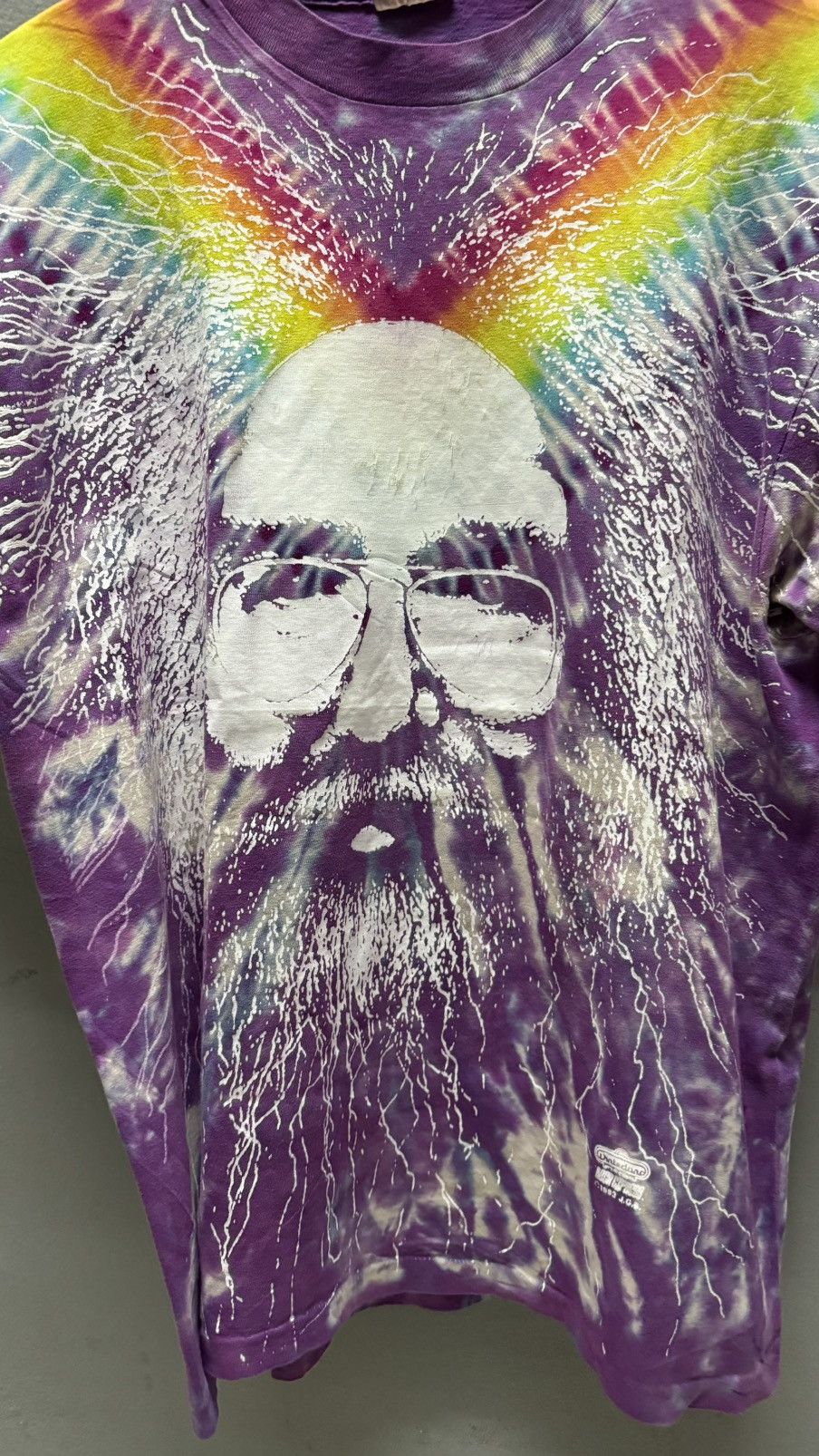 Band Tees × Grateful Dead × Vintage Vintage Jerry Garcia x Grateful dead Full print Size US XL / EU 56 / 4 - 2 Thumbnail