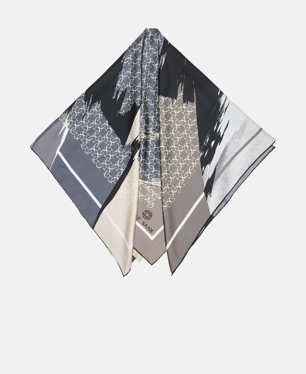 Elie Saab Silk square scarf Size ONE SIZE - 1 Thumbnail