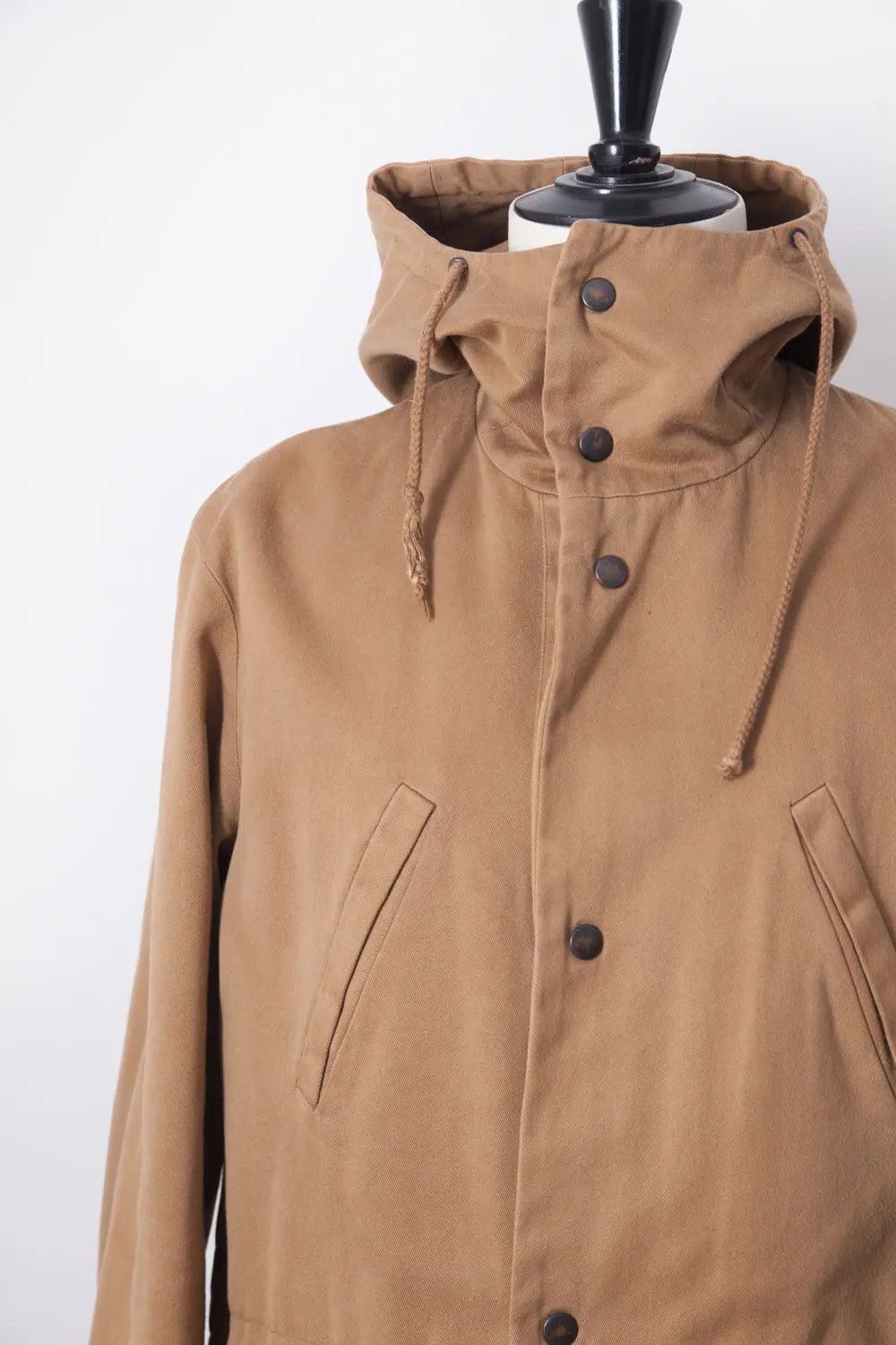 Raf Simons AW03 "Closer" beige fishtail parka Size US S / EU 44-46 / 1 - 2 Thumbnail