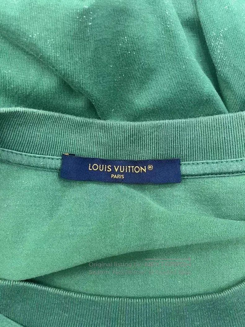 Louis Vuitton Louis Vuitton Green Gradient Monogram T. Size US XXL / EU 58 / 5 - 5 Thumbnail