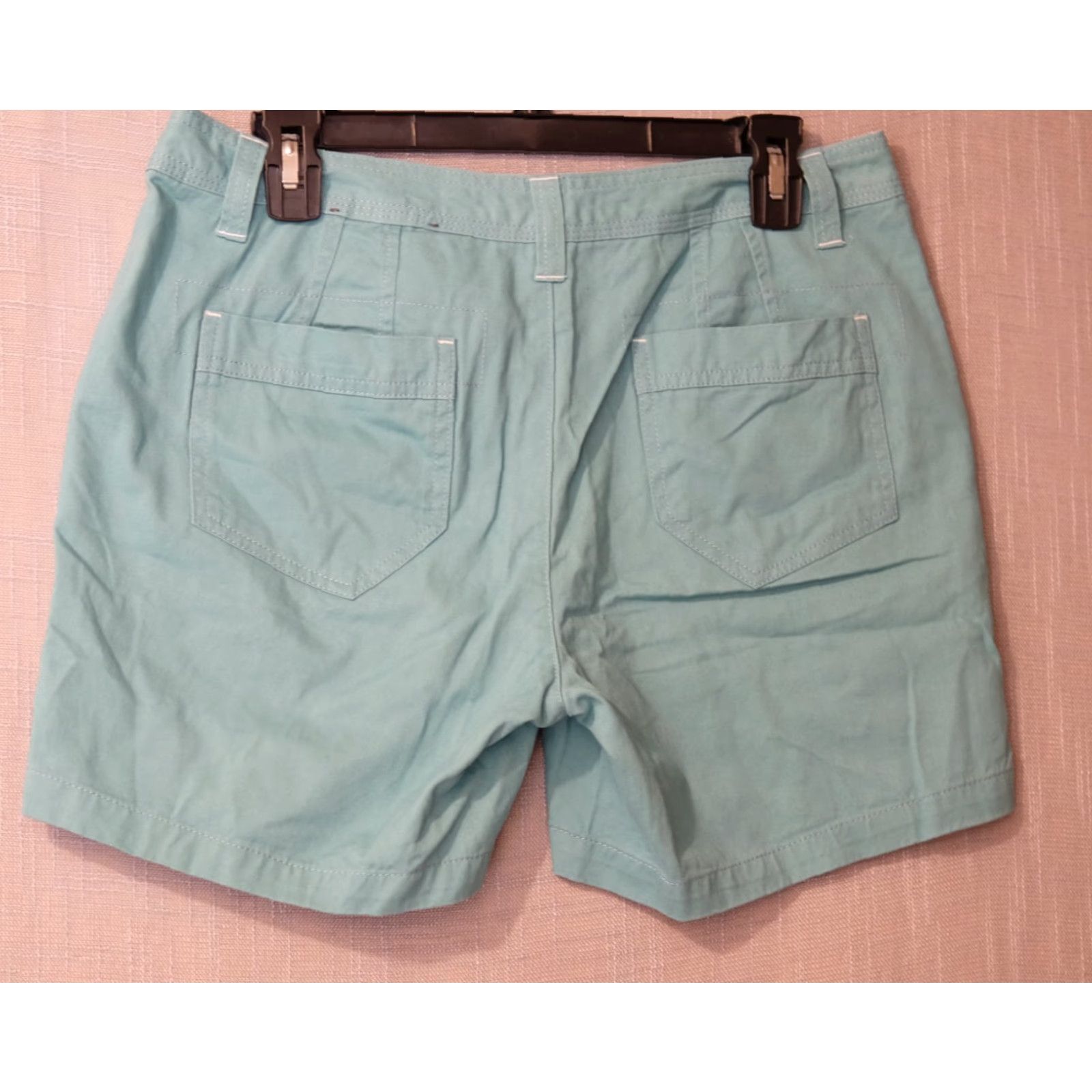 Vintage Natural Reflections Shorts Chino Green 100% Cotton Womens 8 Nwot! Nwot Reflections Shorts Green Chino 100% Cotton Womens 8 #H99-48 Size 30" / US 8 / IT 44 - 5 Thumbnail