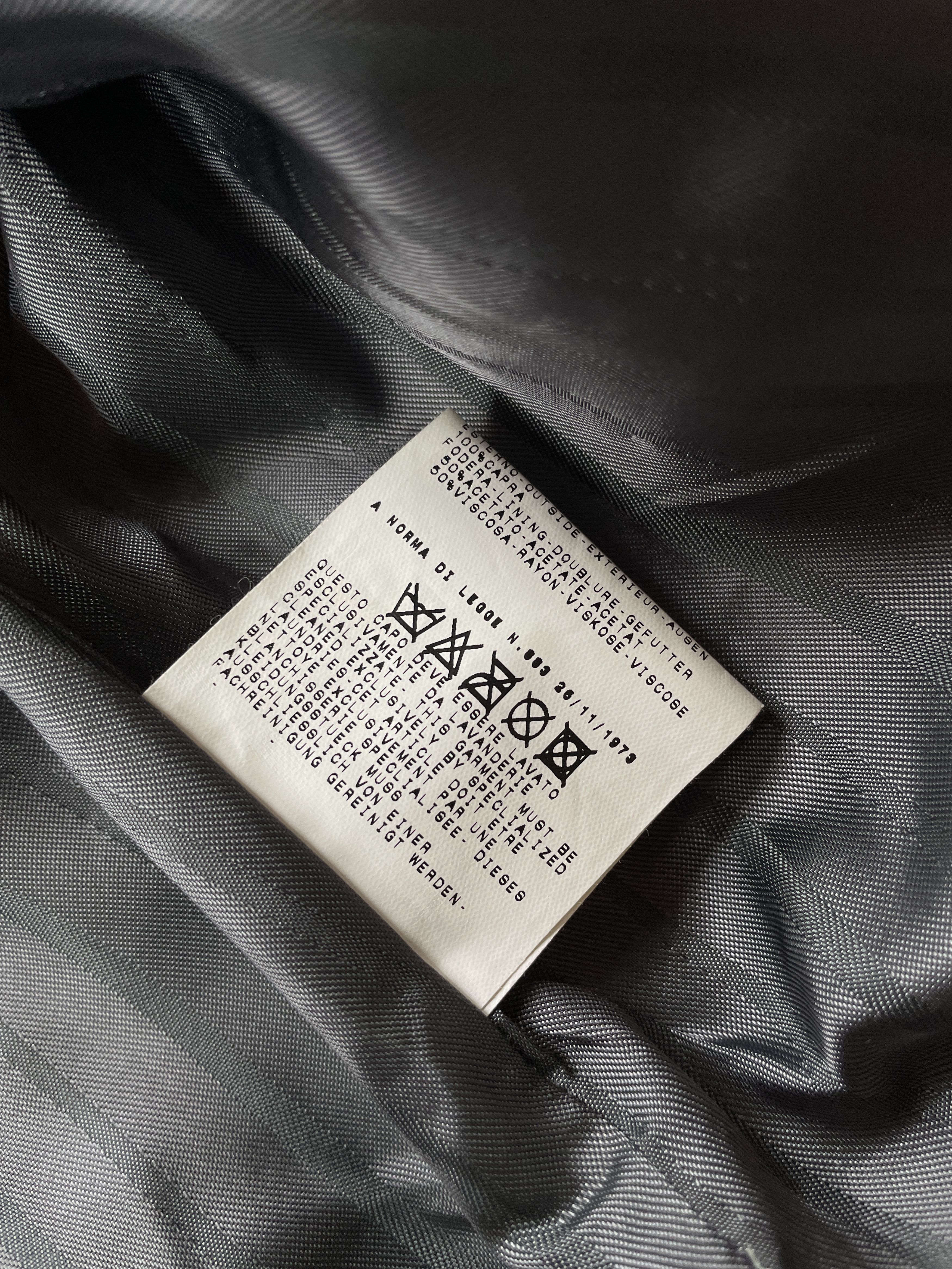 Dolce & Gabbana Y2K D&G Brown Leather Jacket Size XL / US 12-14 / IT 48-50 - 13 Thumbnail