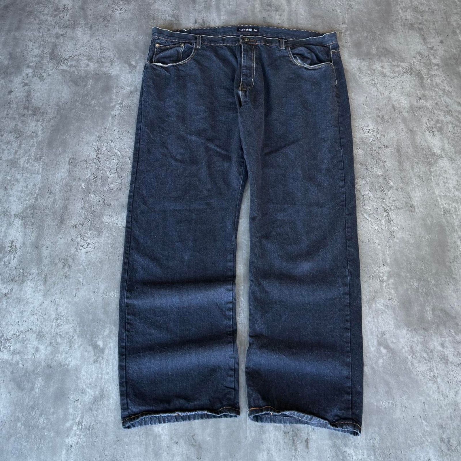JNCO × Japanese Brand × Southpole Vintage Y2K Southpole Style Embroidered Baggy Denim Jeans Size US 44 / EU 60 - 2 Thumbnail